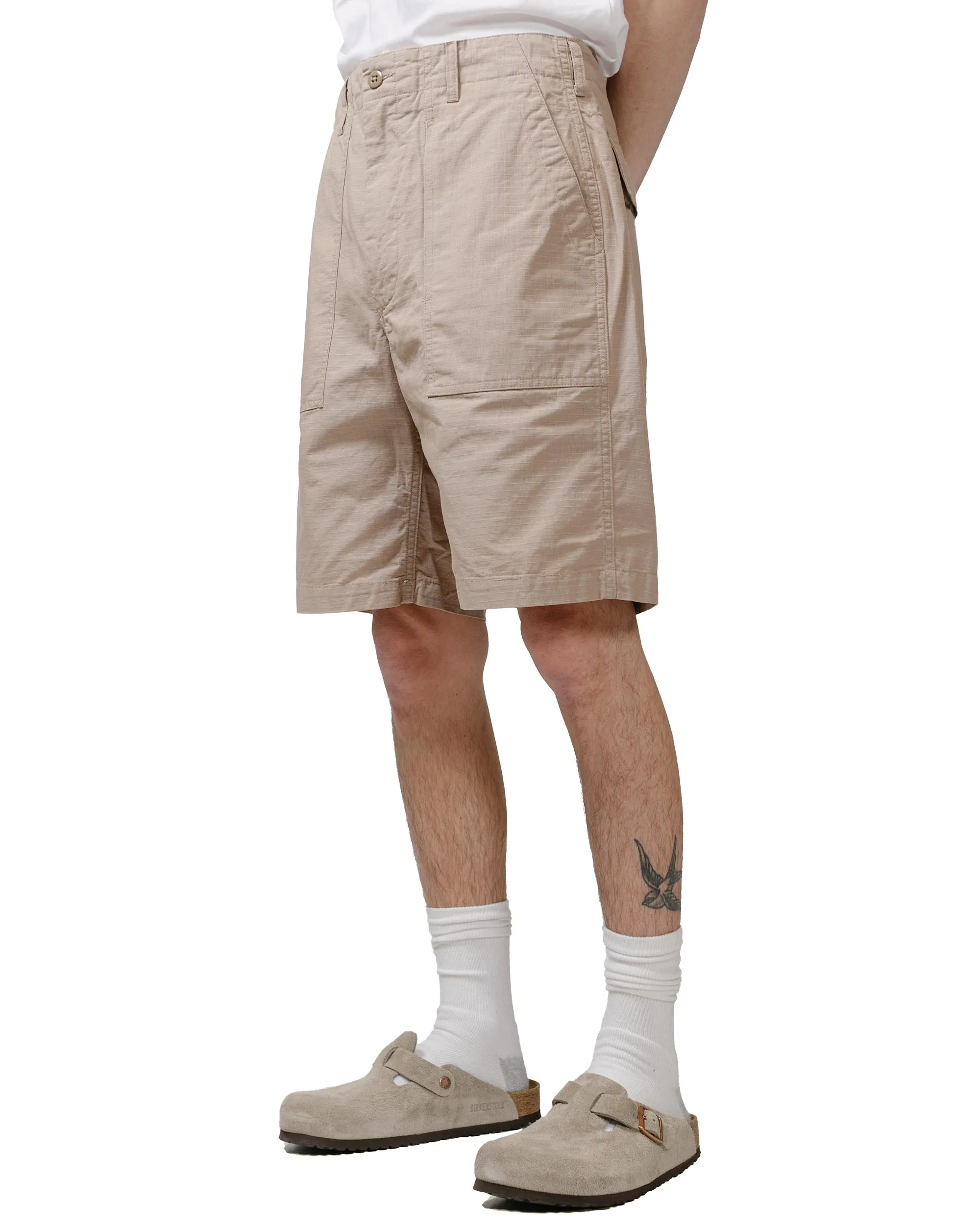 Dream Engineered Garments Fatigue Short Khaki Cotton Ripstop