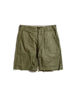 Engineered Garments Fatigue Short Olive Cl Java Cloth Supple ShockAbsorbing