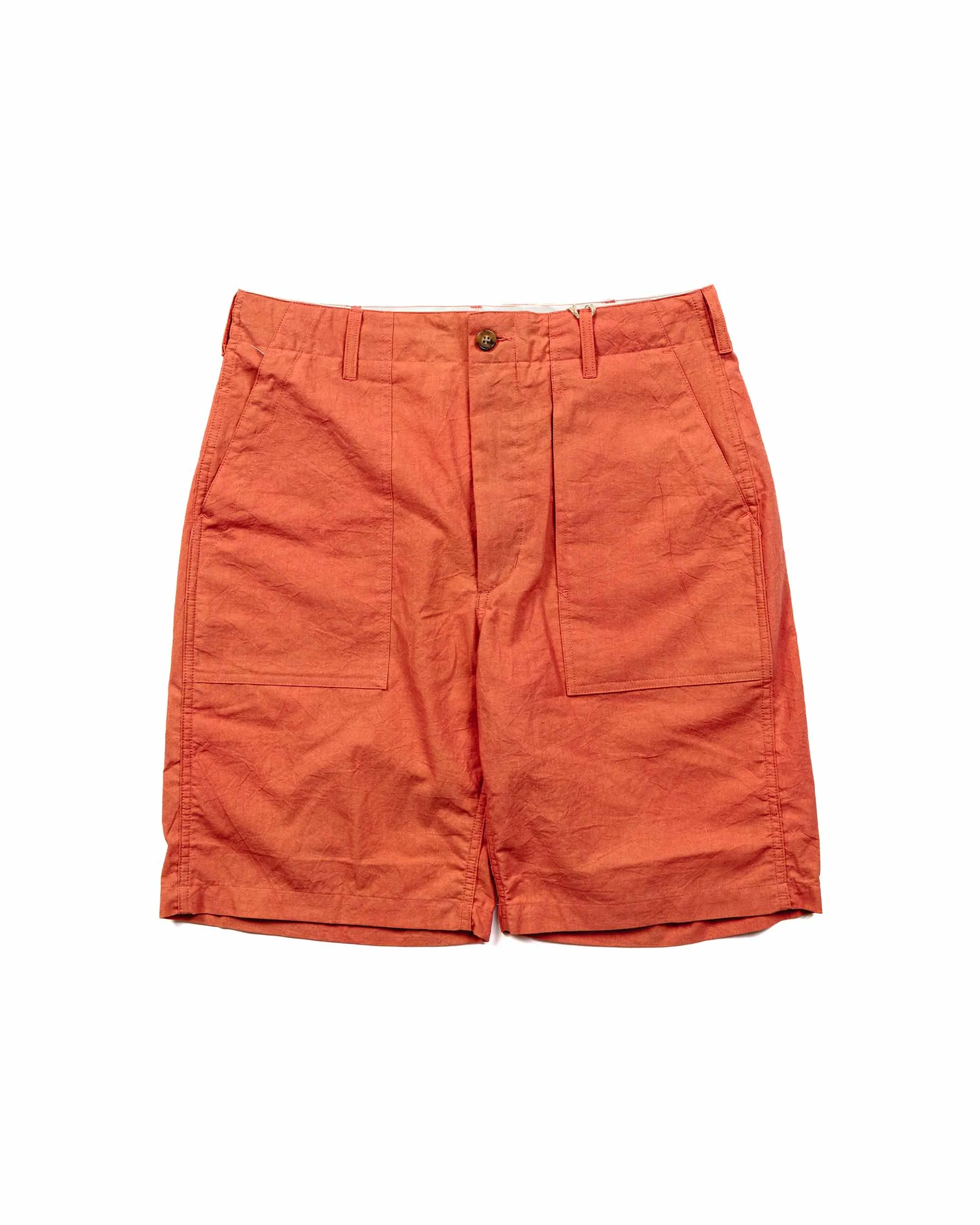 Engineered Garments Fatigue Short Rust Cotton Sheeting Machine-Made Piece Comfortable Leather Worn Socks