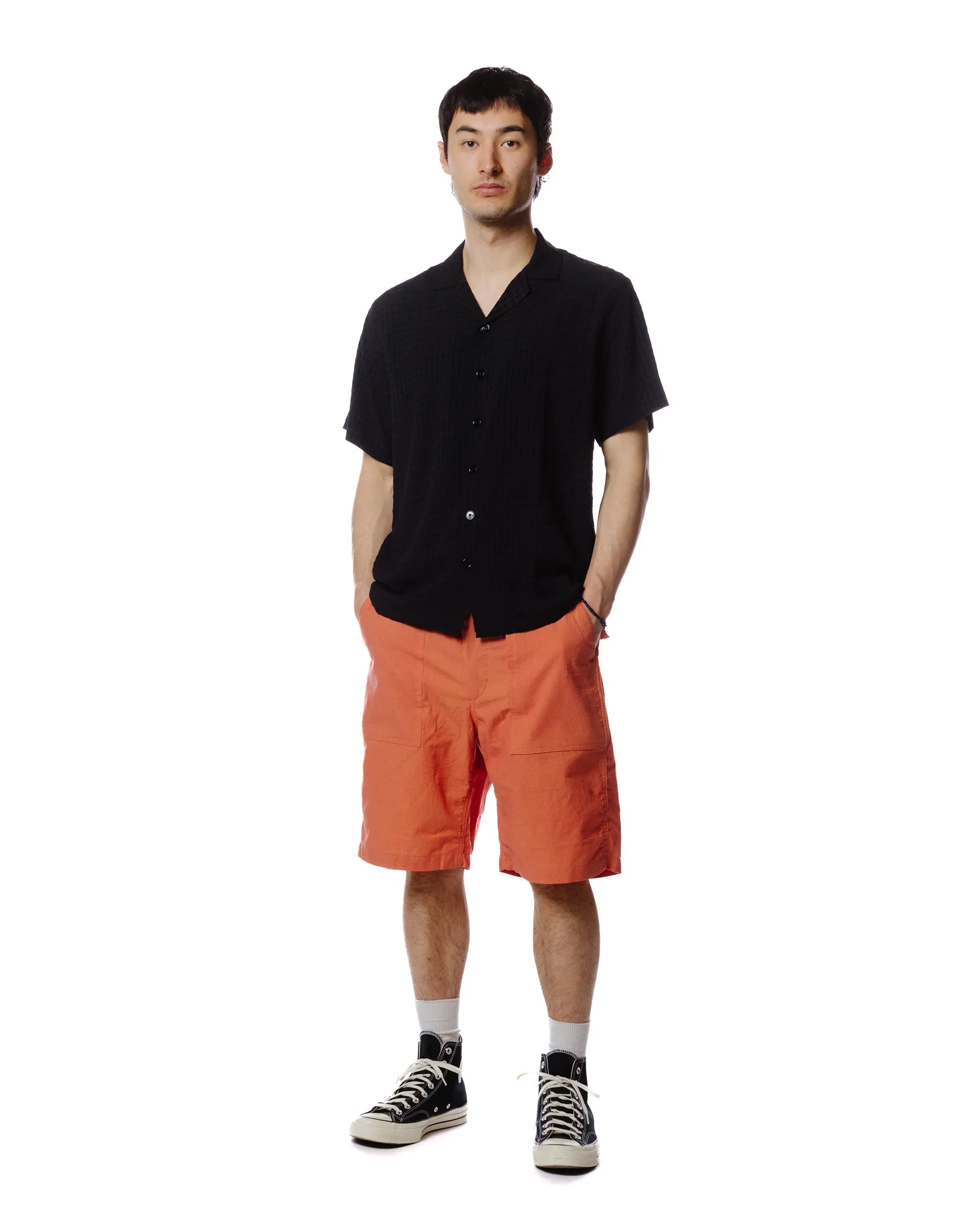 Comfortable Stretch Waist Engineered Garments Fatigue Short Rust Cotton Sheeting