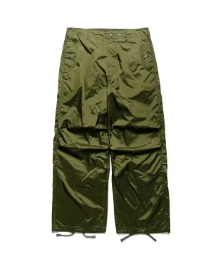 Bow Tie Collar Anti - Staticity Engineered Garments Over Pant Olive Nylon Ripstop