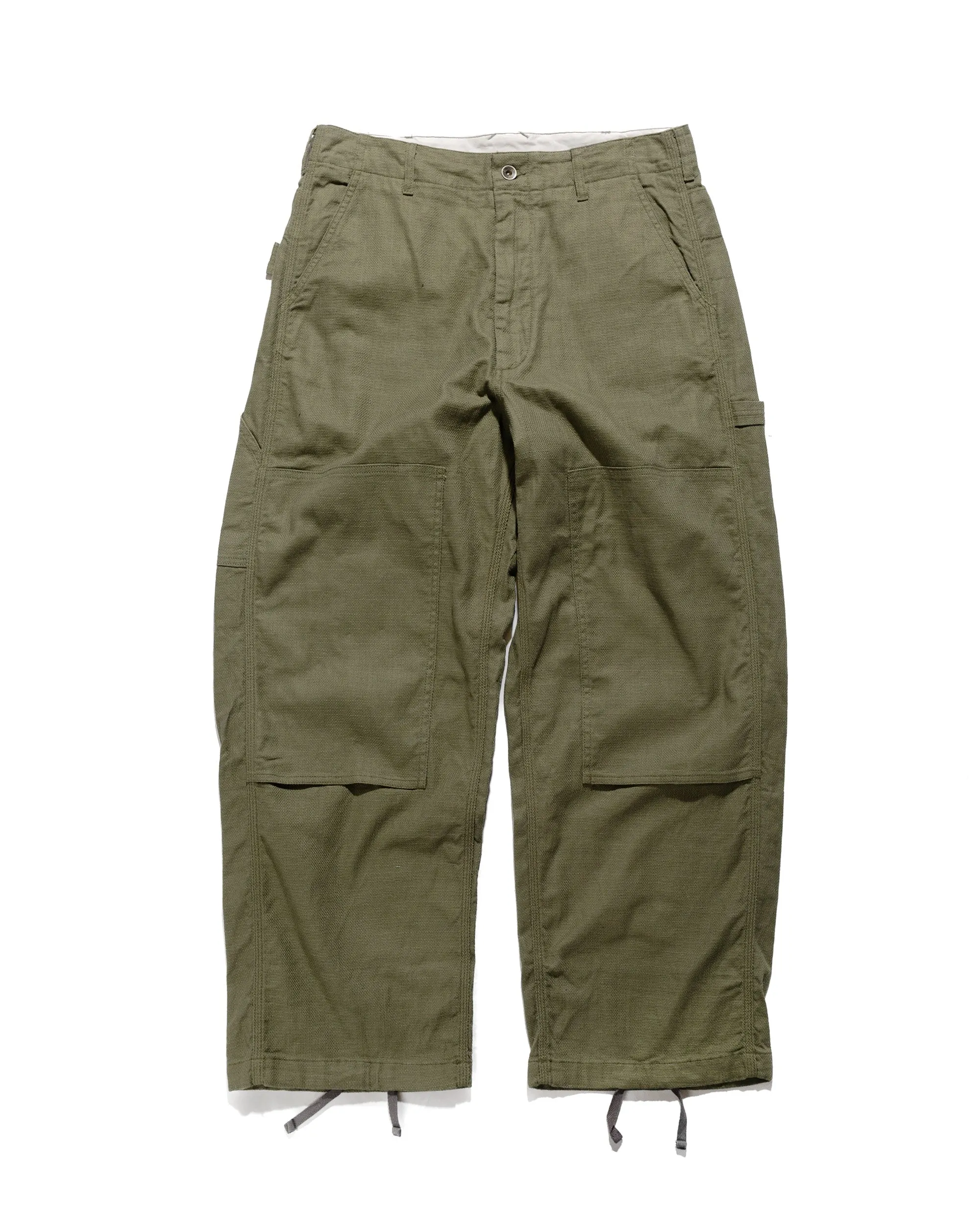 Engineered Garments Painter Pant Olive Cl Java Cloth Comfortable Angora