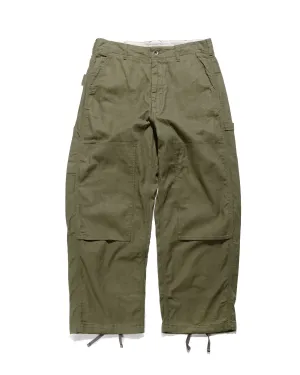Engineered Garments Painter Pant Olive Cl Java Cloth Comfortable Angora