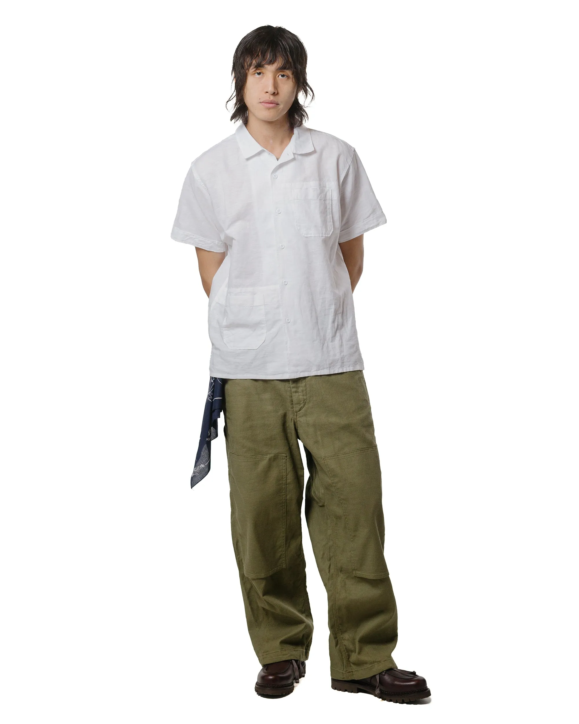 Handmade Piece Engineered Garments Painter Pant Olive Cl Java Cloth