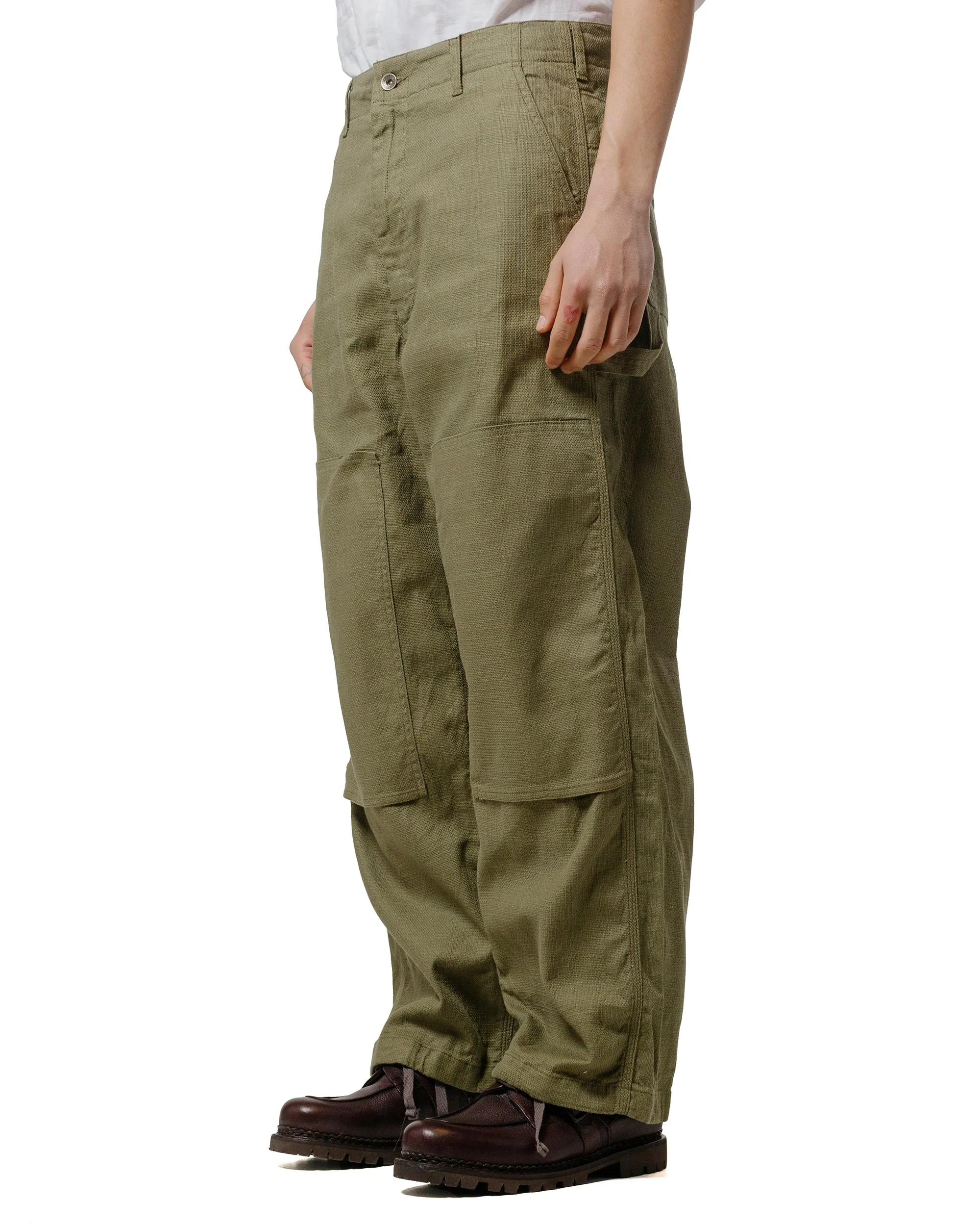 Luxurious Feel Anti-Parallel Universe Engineered Garments Painter Pant Olive Cl Java Cloth