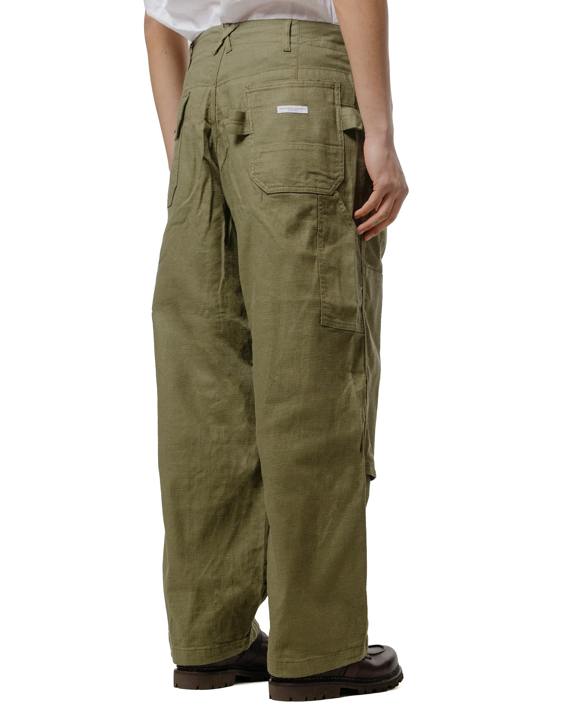 Hippie Style Engineered Garments Painter Pant Olive Cl Java Cloth