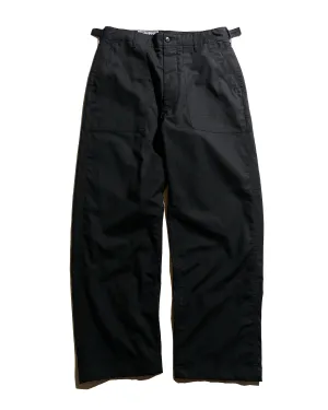 Engineered Garments Workaday Fatigue Pant Black Cotton Ripstop All History Aesthetic Appeal