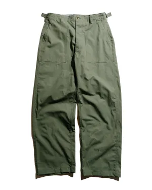 Comfortable Watch Engineered Garments Workaday Fatigue Pant Olive Cotton Ripstop