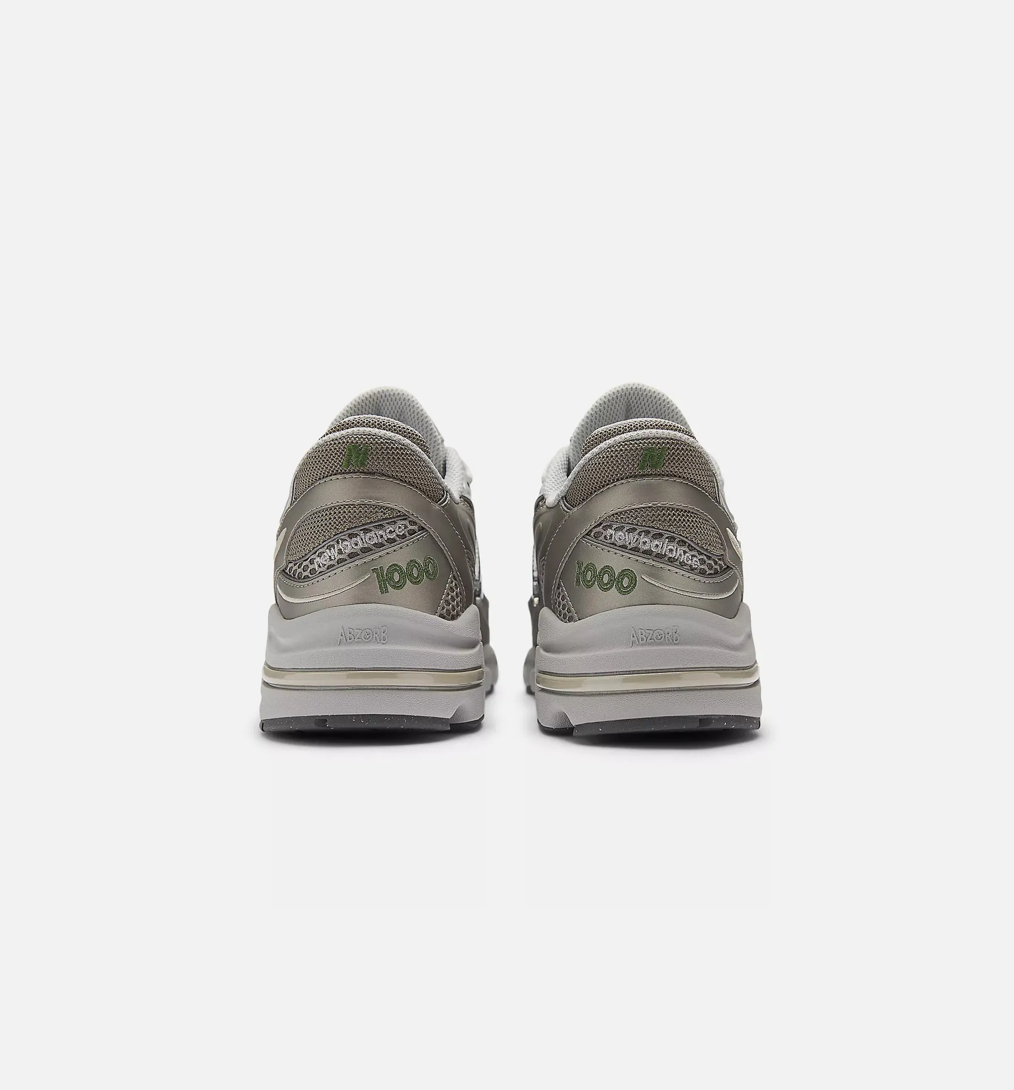 Comfortable Footwear Protection 1000 Mens Lifestyle Shoe - Arid Stone/Light Silver Metallic/Dark Alpine Green