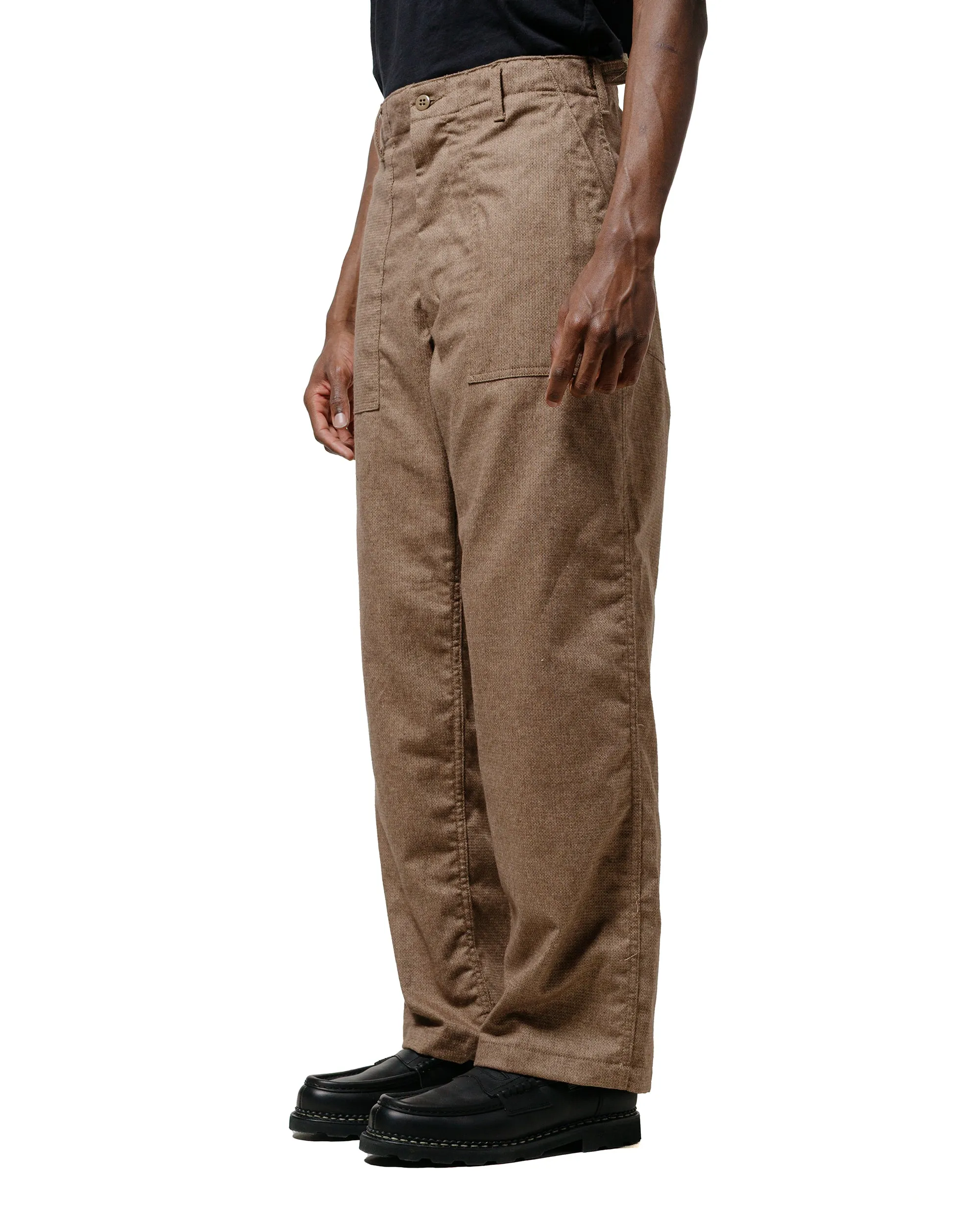 Narrow Straps Index Engineered Garments Workaday Fatigue Pant Brown Cp Homespun