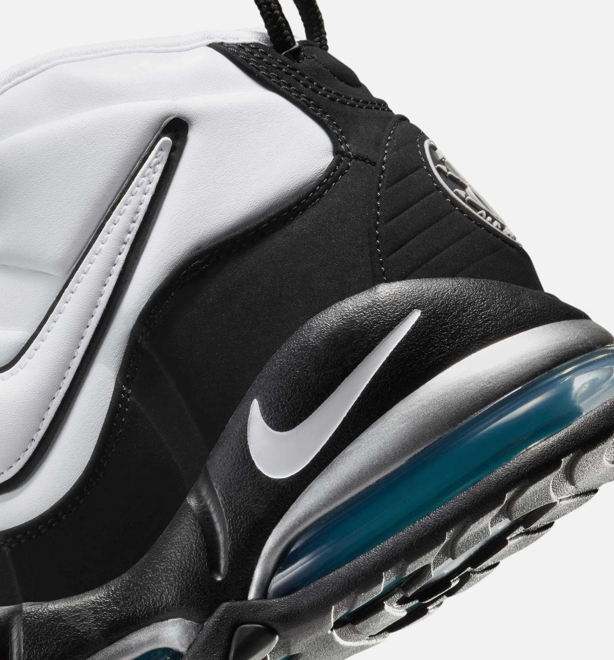 Strong And Stitching And Reinforcement Comfort Safety Level Air Max Uptempo 95 Mens Lifestyle Shoe -  White/Black/Mystic Teal