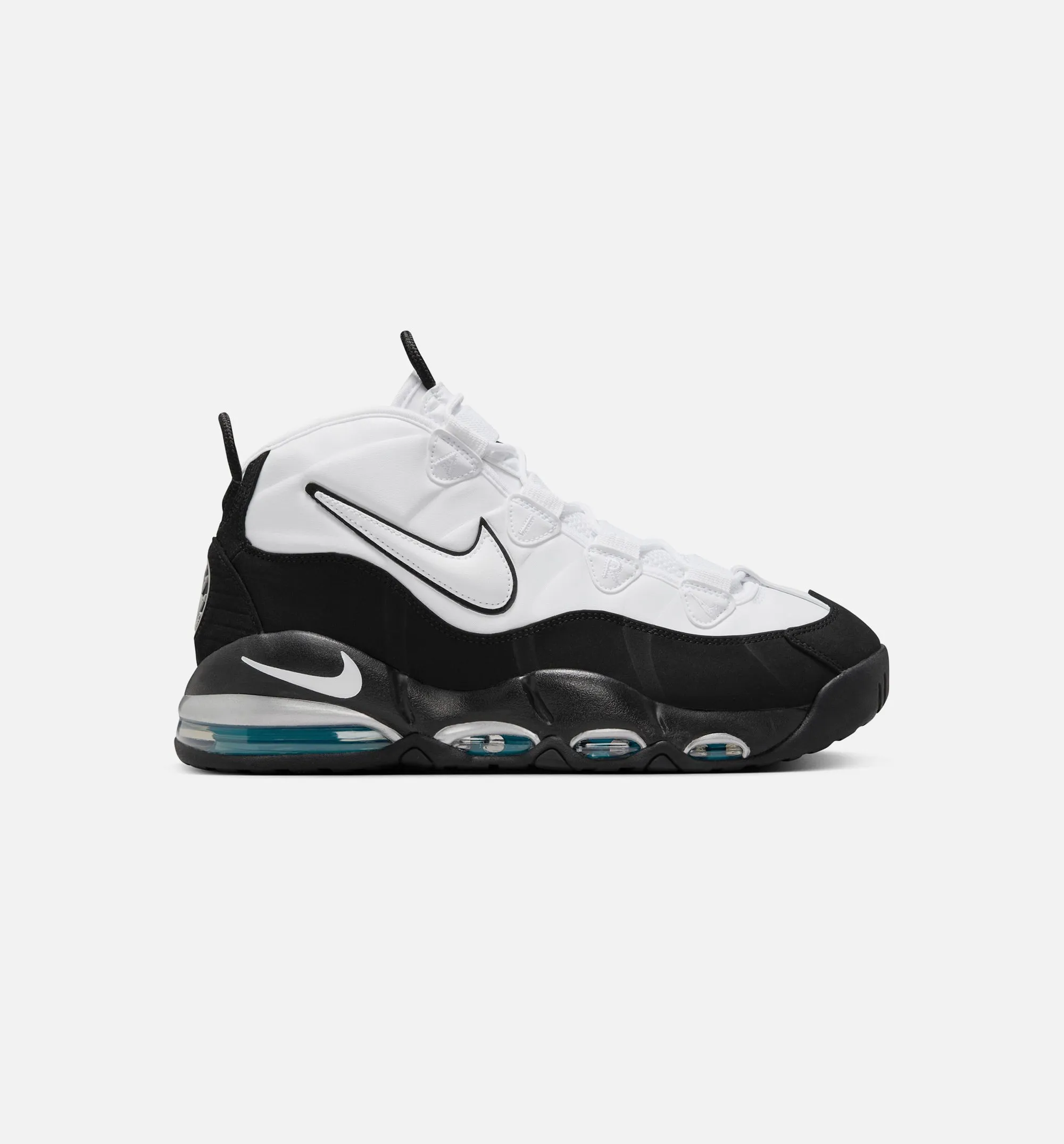 Air Max Uptempo 95 Mens Lifestyle Shoe -  White/Black/Mystic Teal Comfortable Ball Roller
