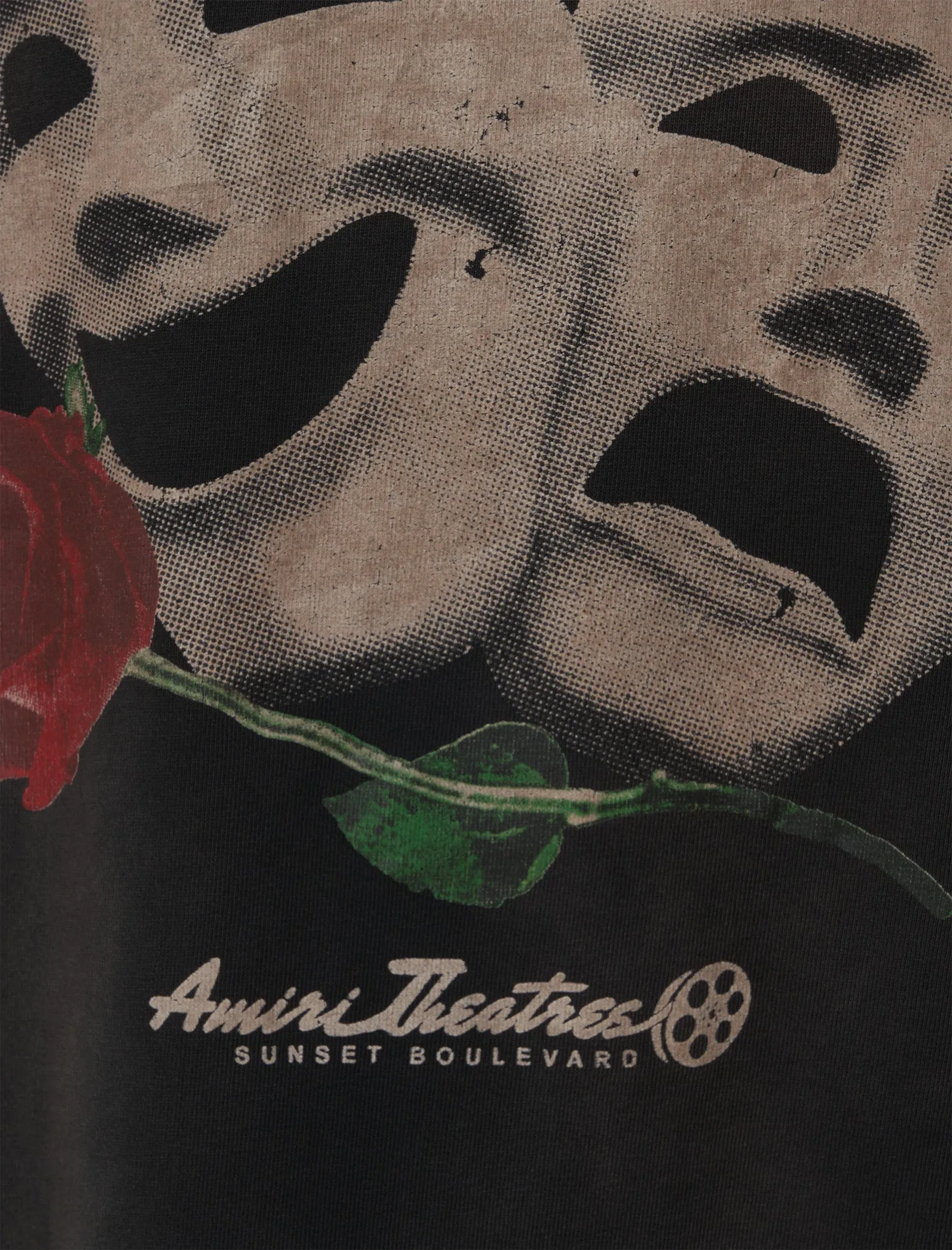 Theatre Masks Oversized Tee Comfortable Heel Cup Design