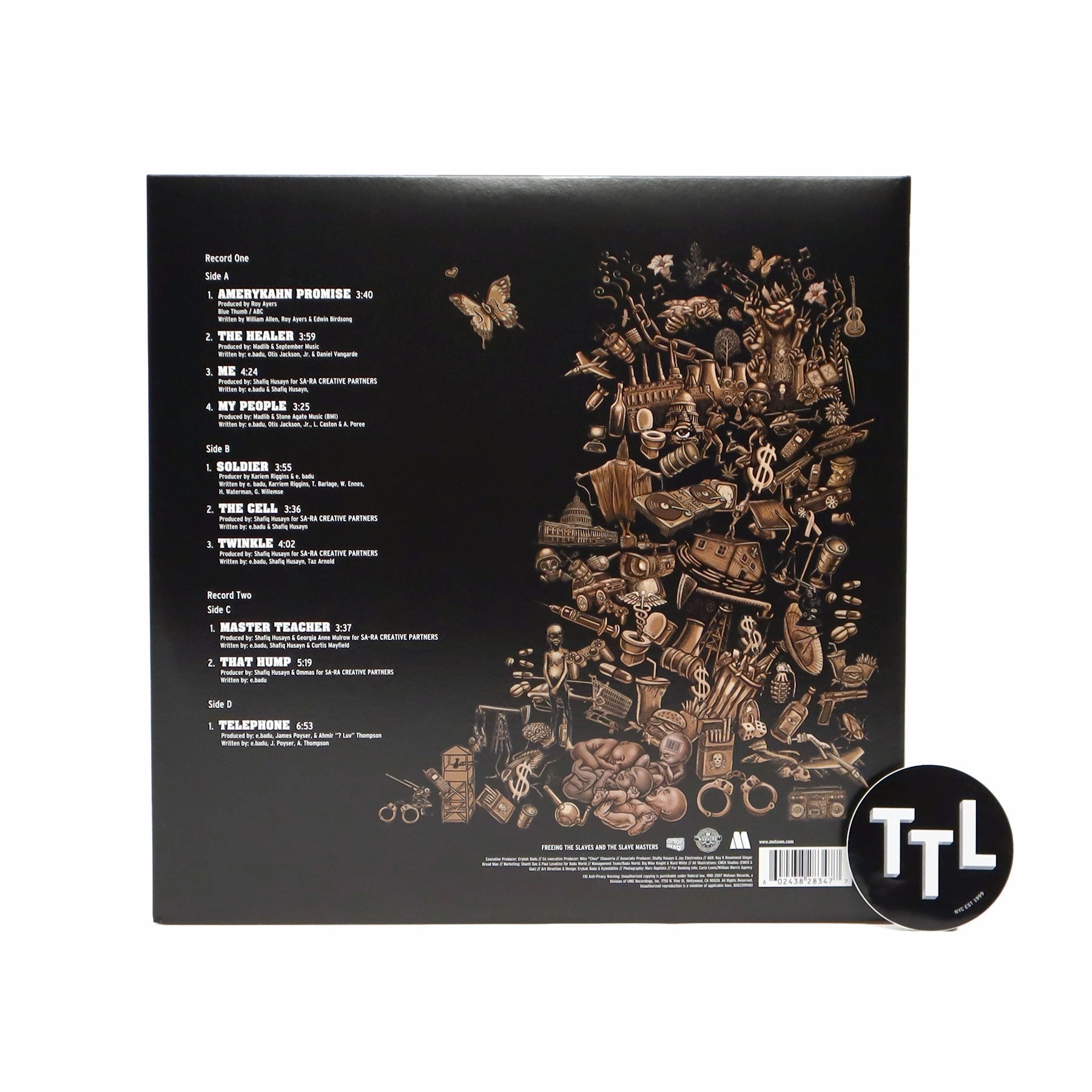 Erykah Badu: New Amerykah, Part One - 4th World War (Colored Vinyl) Vinyl 2LP