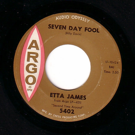 Etta James C Seven Day Fool  (Arrives in 4 Days) hi-fi speaker damping kit,hi-fi panel absorber,hi-fi bass trap