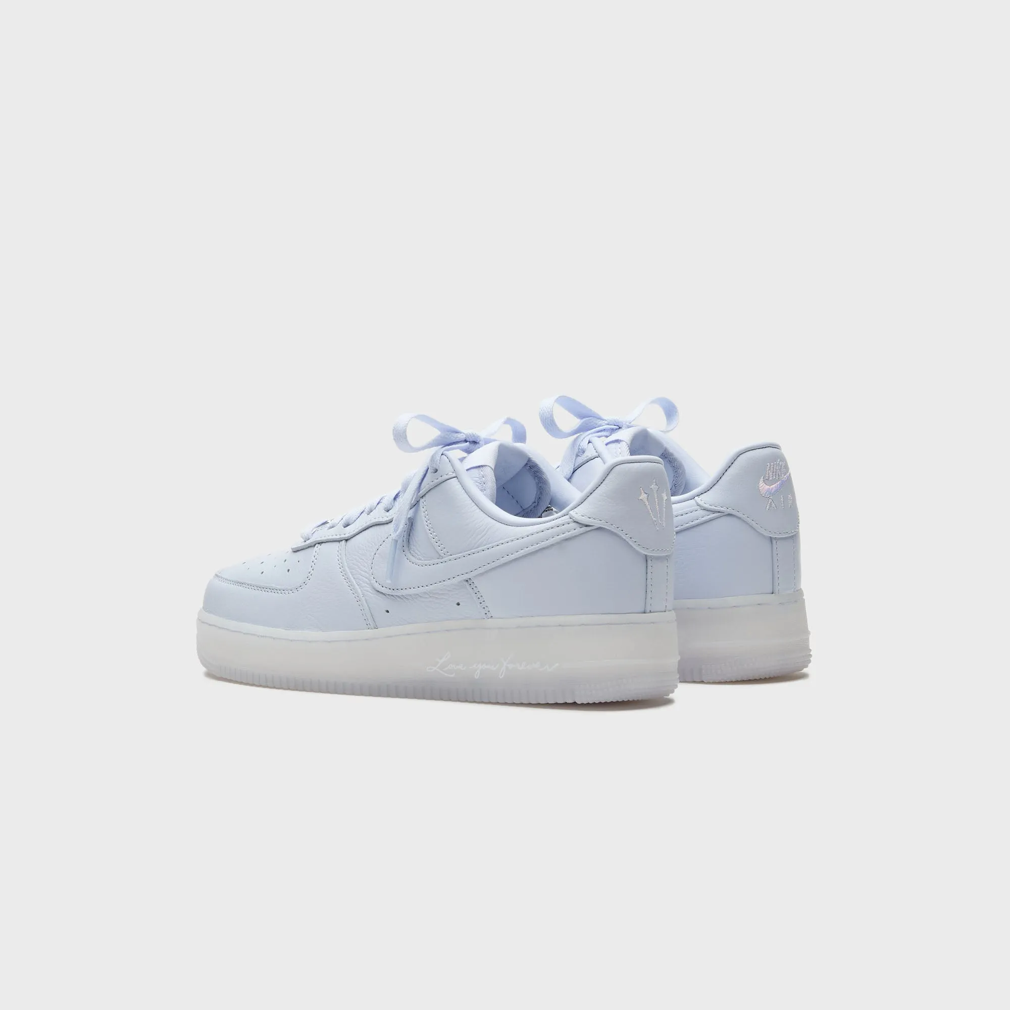 Affordable Clearance Sale Nike X Nocta Air Force 1 Low - Palest Purple / Cobalt Tint / Metallic Silver