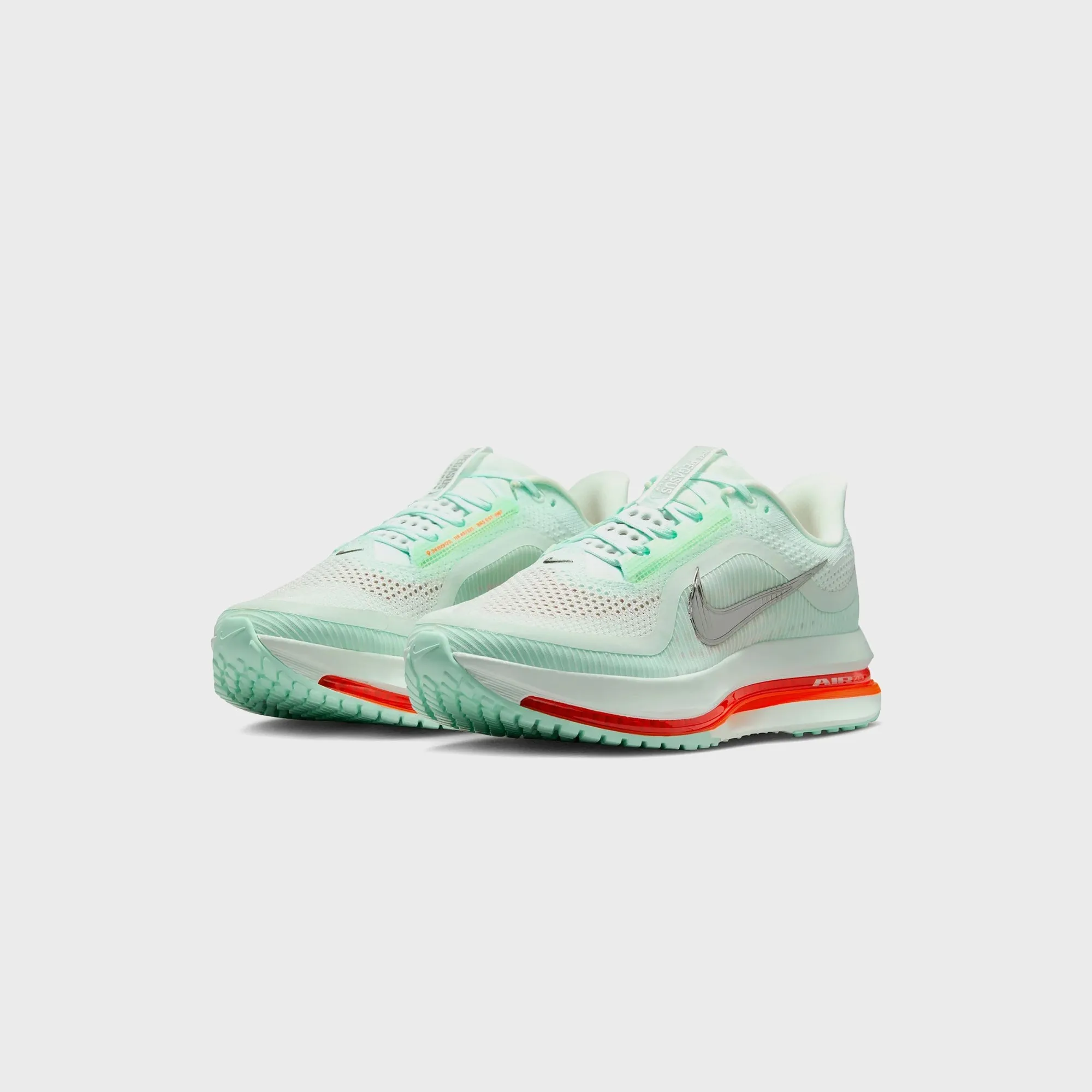 Nike Air Zoom Pegasus Premium - Barely Green / Bright Crimson / Mint Foam / Metallic Silver Made to Turn Heads