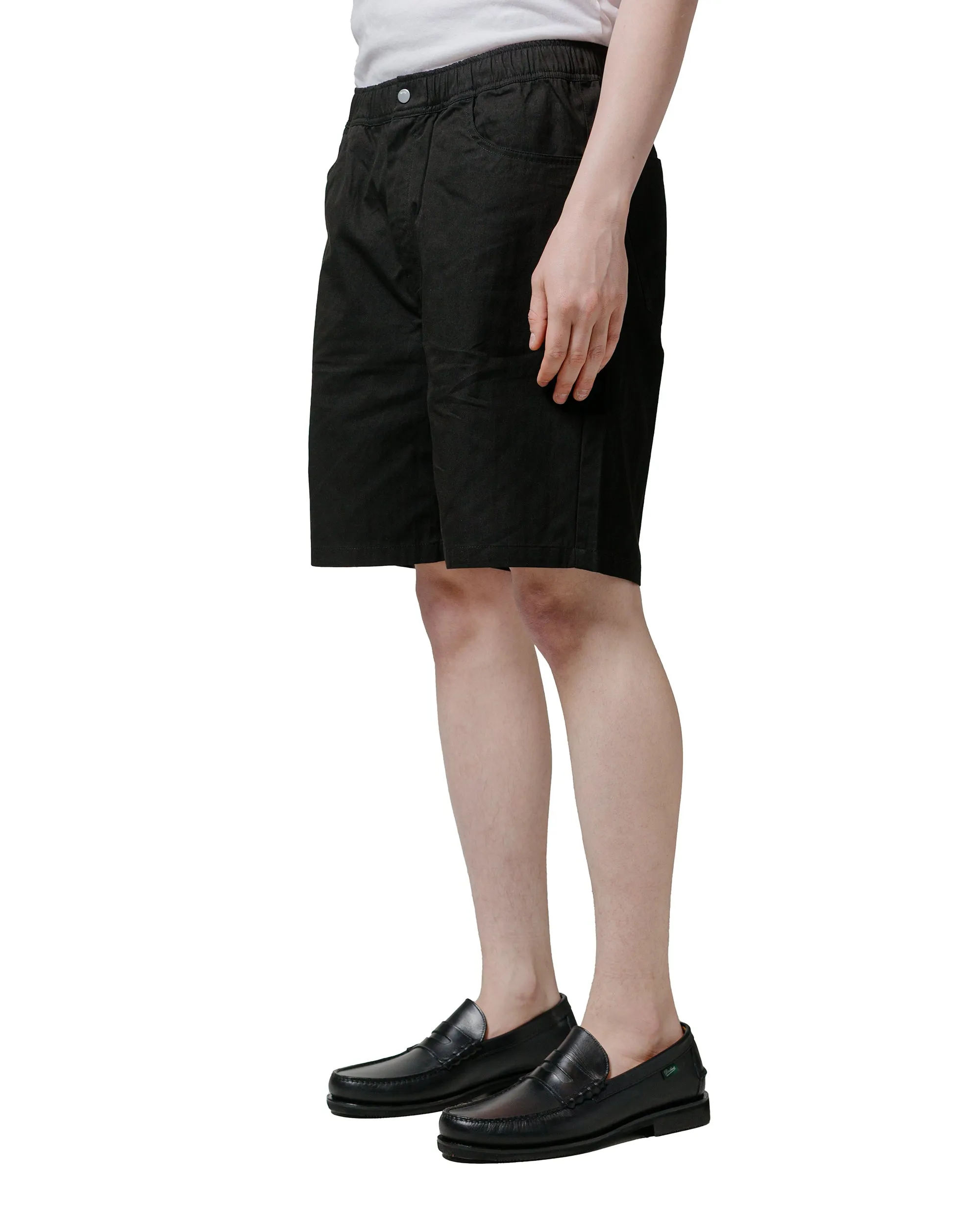 Norse Projects Ragnar Fine Broken Twill Shorts Black E Reader