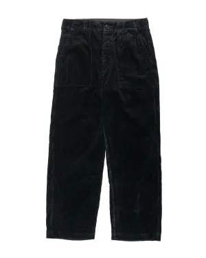 Engineered Garments Fatigue Pant Black Cotton 8W Corduroy Windstopper-Fit