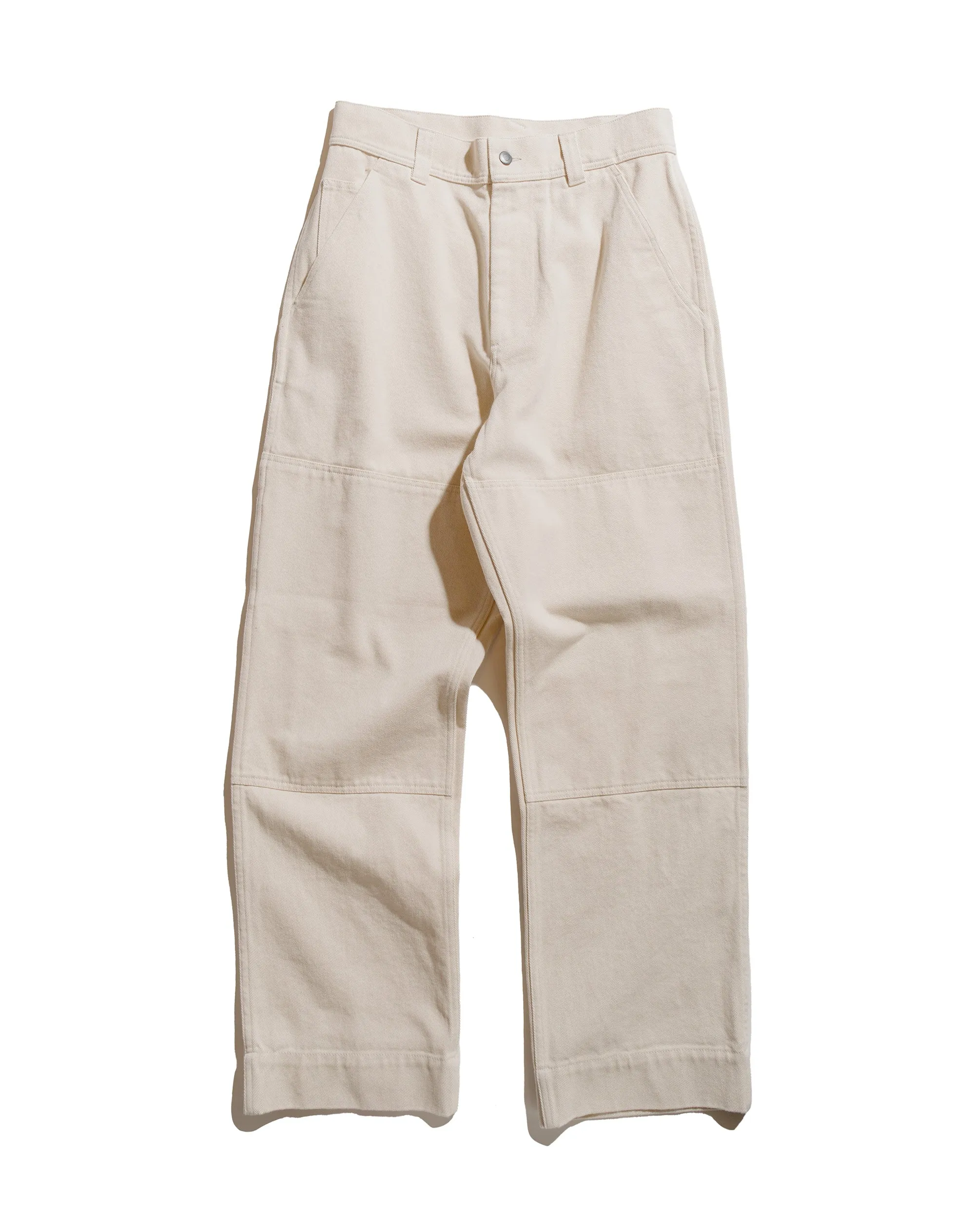 Mhl Tool Pocket Trousers Natural Cotton Denim Natural Comfortable Durable Socks