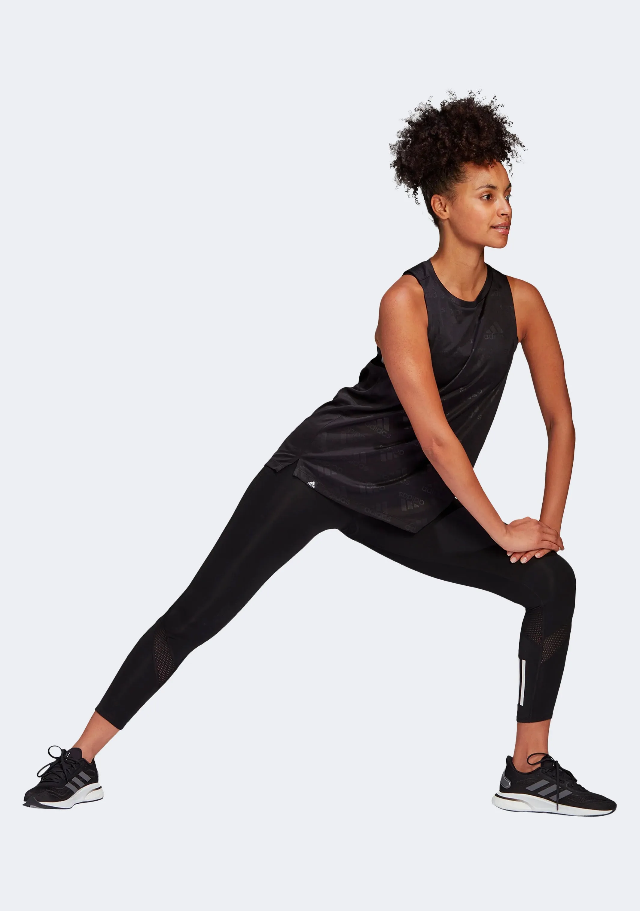 Adidas WomenS Own The Run Tank Top Comfortable Tattoo Trend Good Visibility