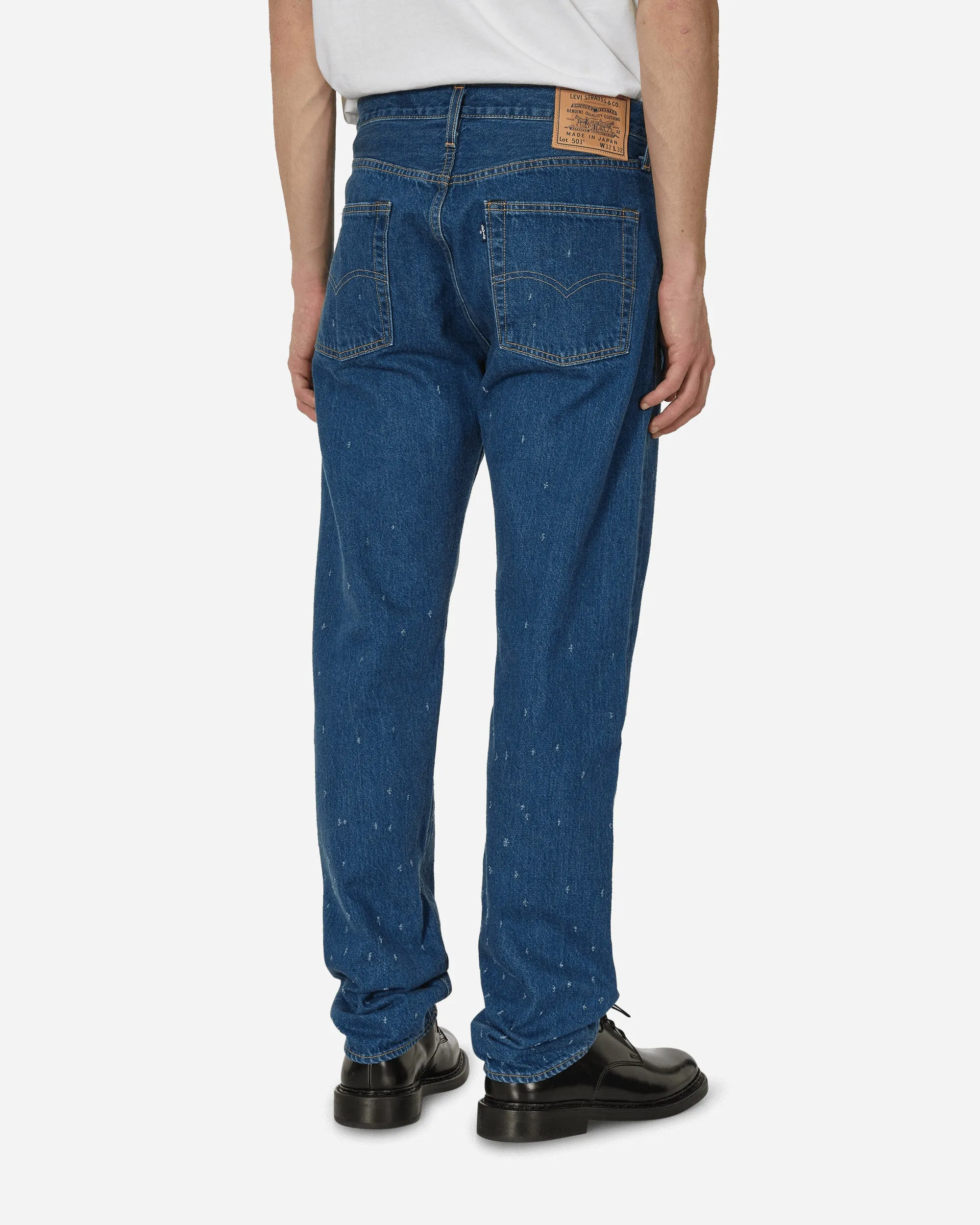 1980'S 501 Jeans Blue Anti-Radiation Comfortable Calf Opening