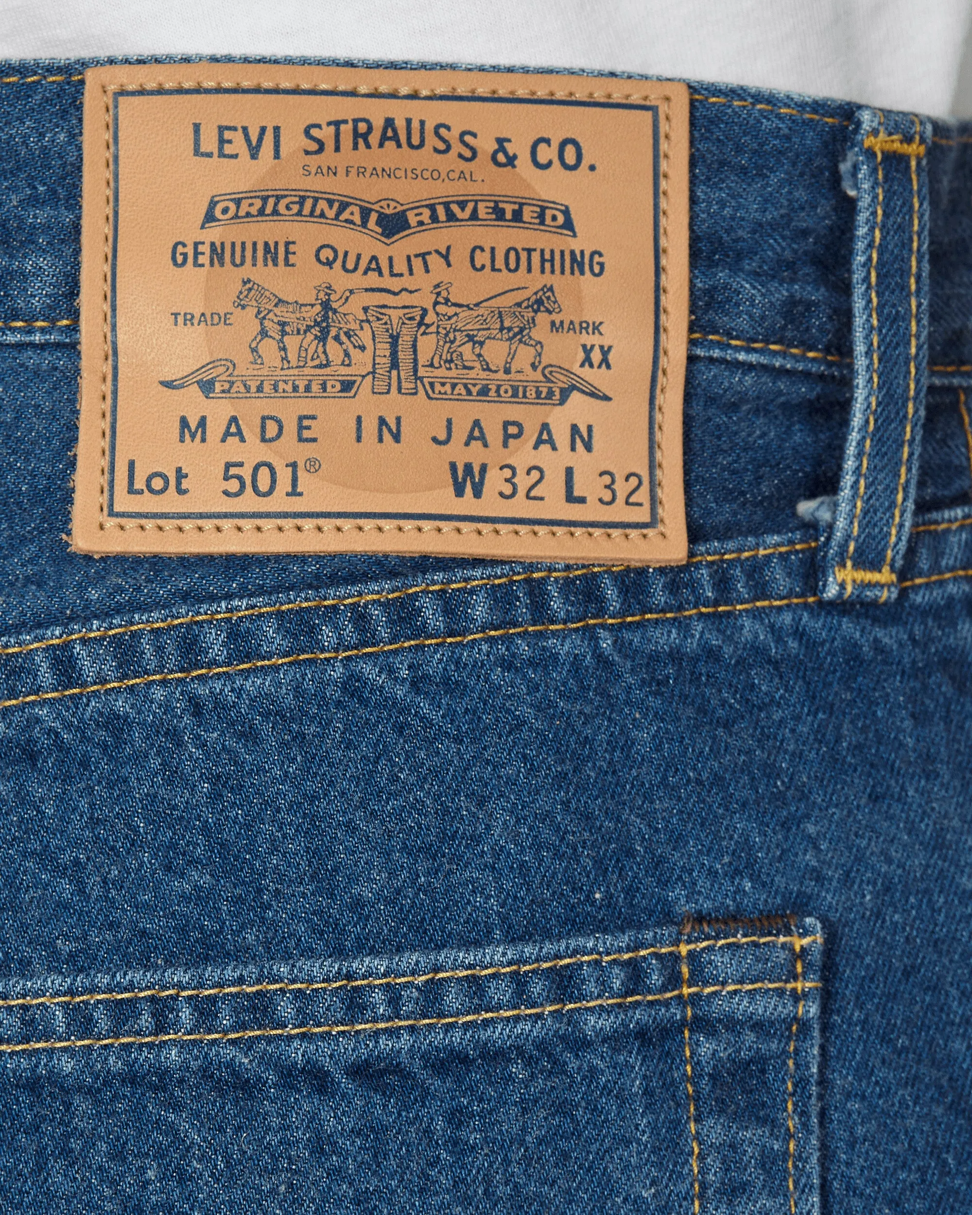 1980'S 501 Jeans Blue Open Ended Comfortable Running Gear