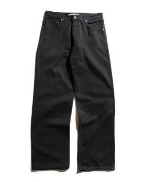 Norse Projects Mogens Relaxed 5 Pocket Heavy Twill Black Comfortable Bird