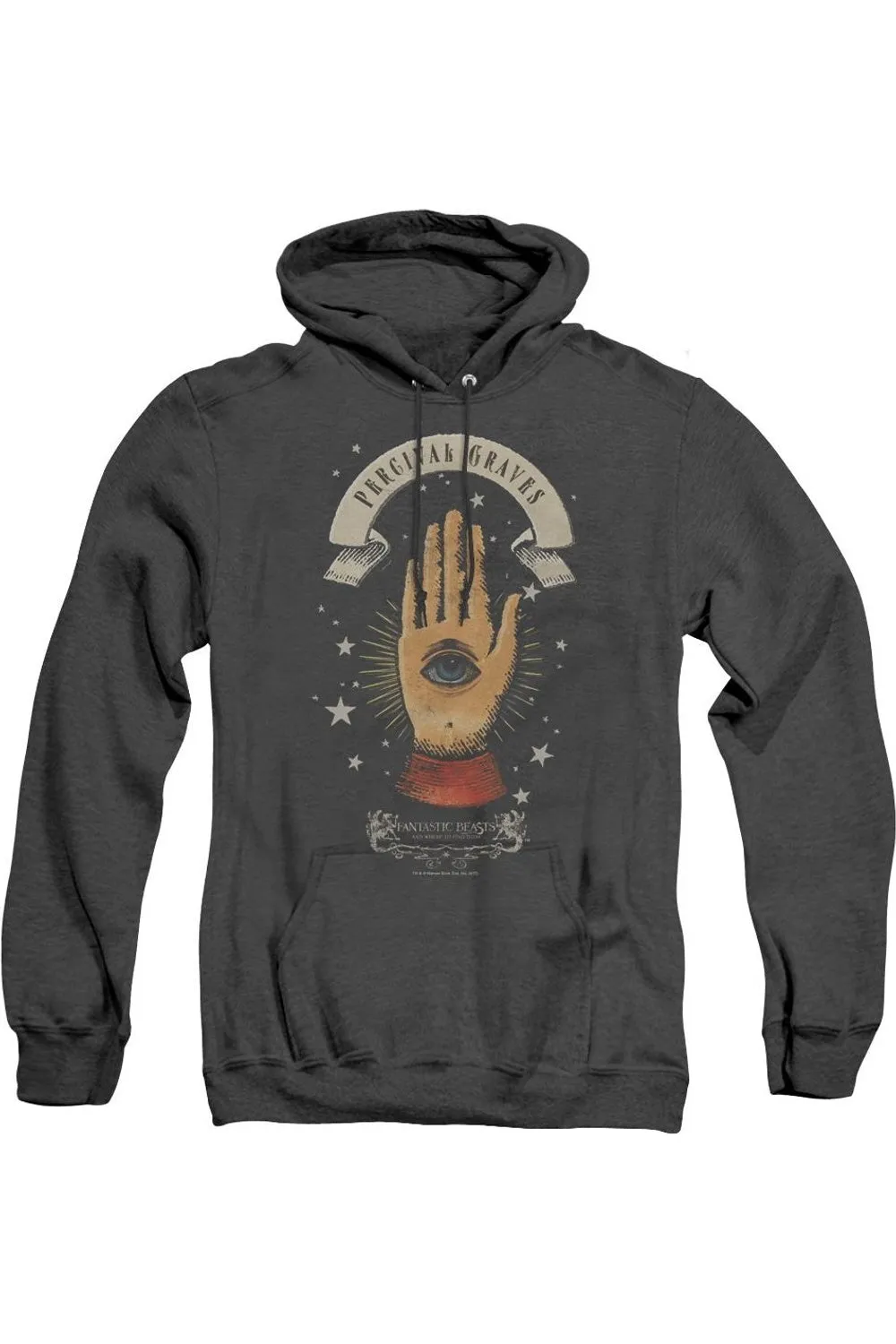 Fantastic Beasts Percival Graves Pull à capuche adulte en Heather