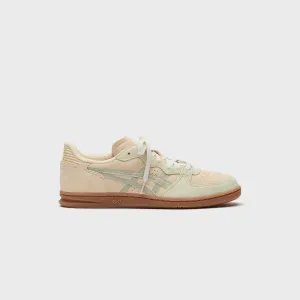 Shock Absorbing Mechanism Slip Resistant Shoes For Cycling Asics Skyhand Og - Marzipan / Dried Leaf Green