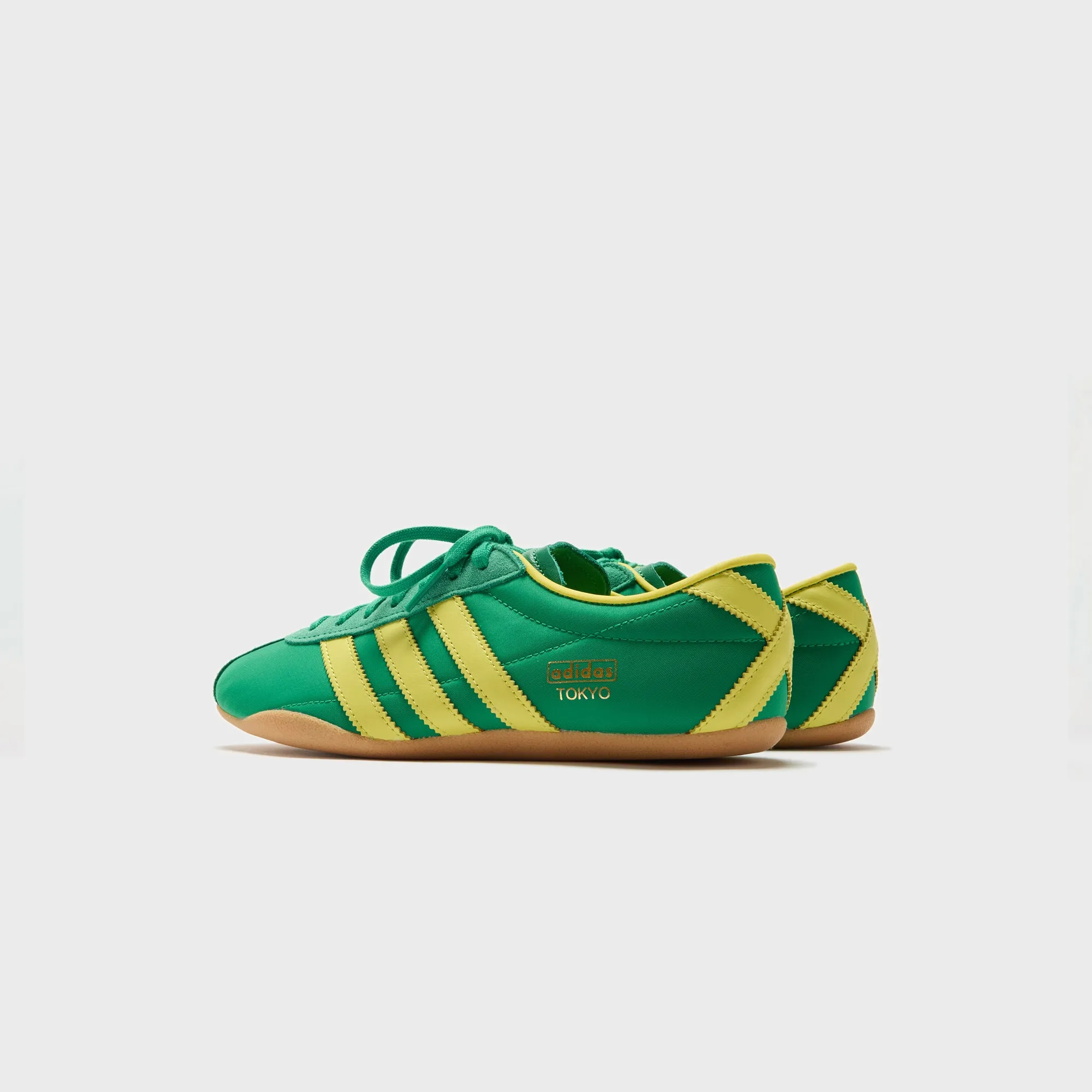 Adidas Wmns Tokyo - Green / Pure Sulfur / Gold Comfortable Heel Support Cushioning