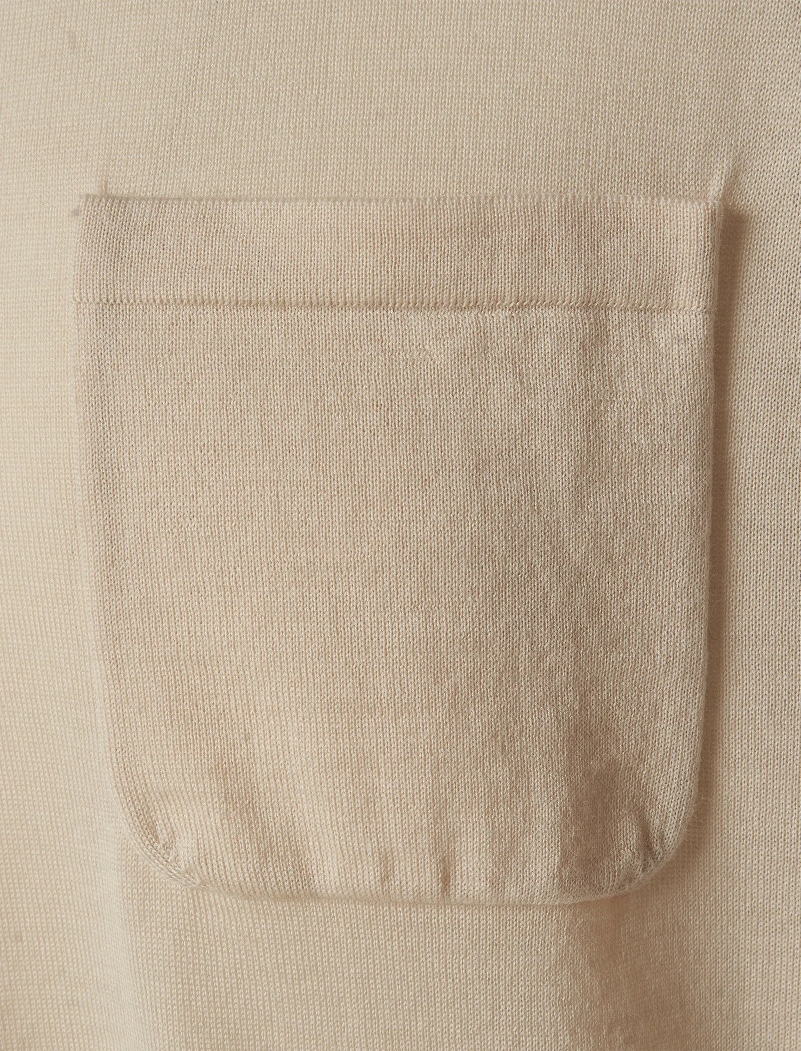 Hidden Pocket Design Short Sleeve Polo