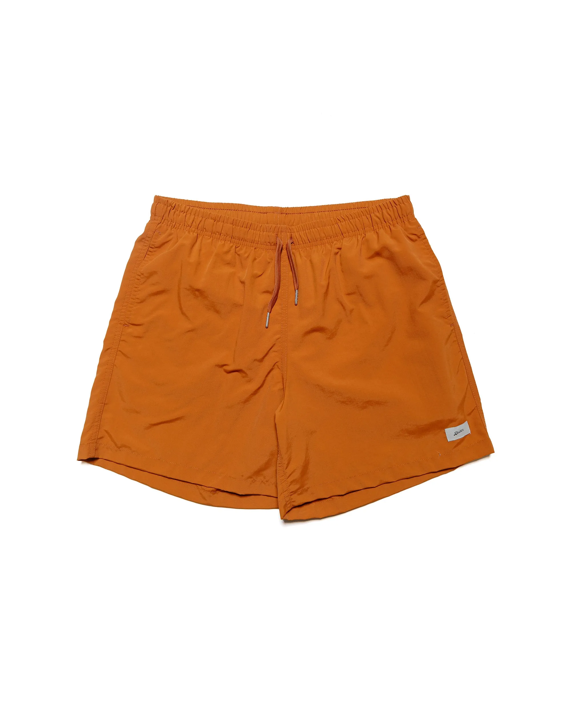 Comfortable Modern Aero-Fit Bather Solid Ginger Swim Trunk