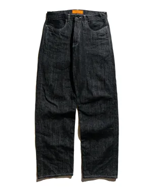 Henry'S Rounded Jeans Black/Natural Planner Anti-Shrink Index
