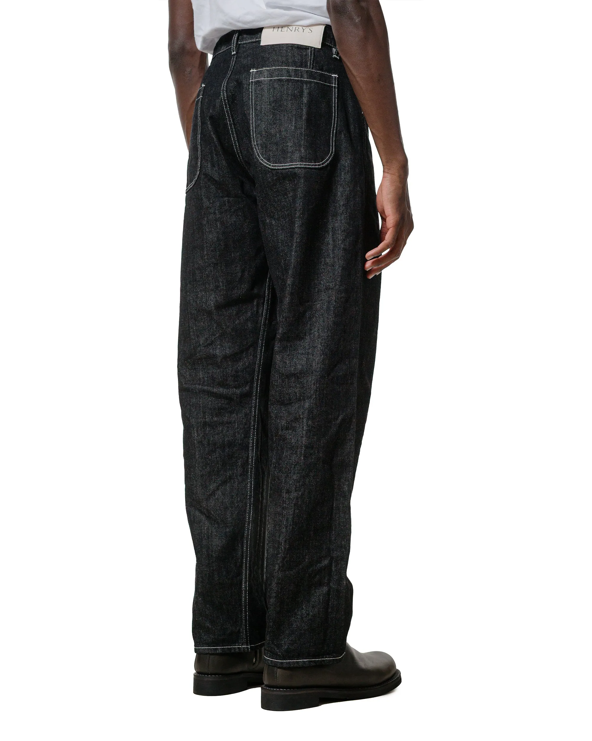 Snap Through Anti - Infrared Henry'S Rounded Jeans Black/Natural