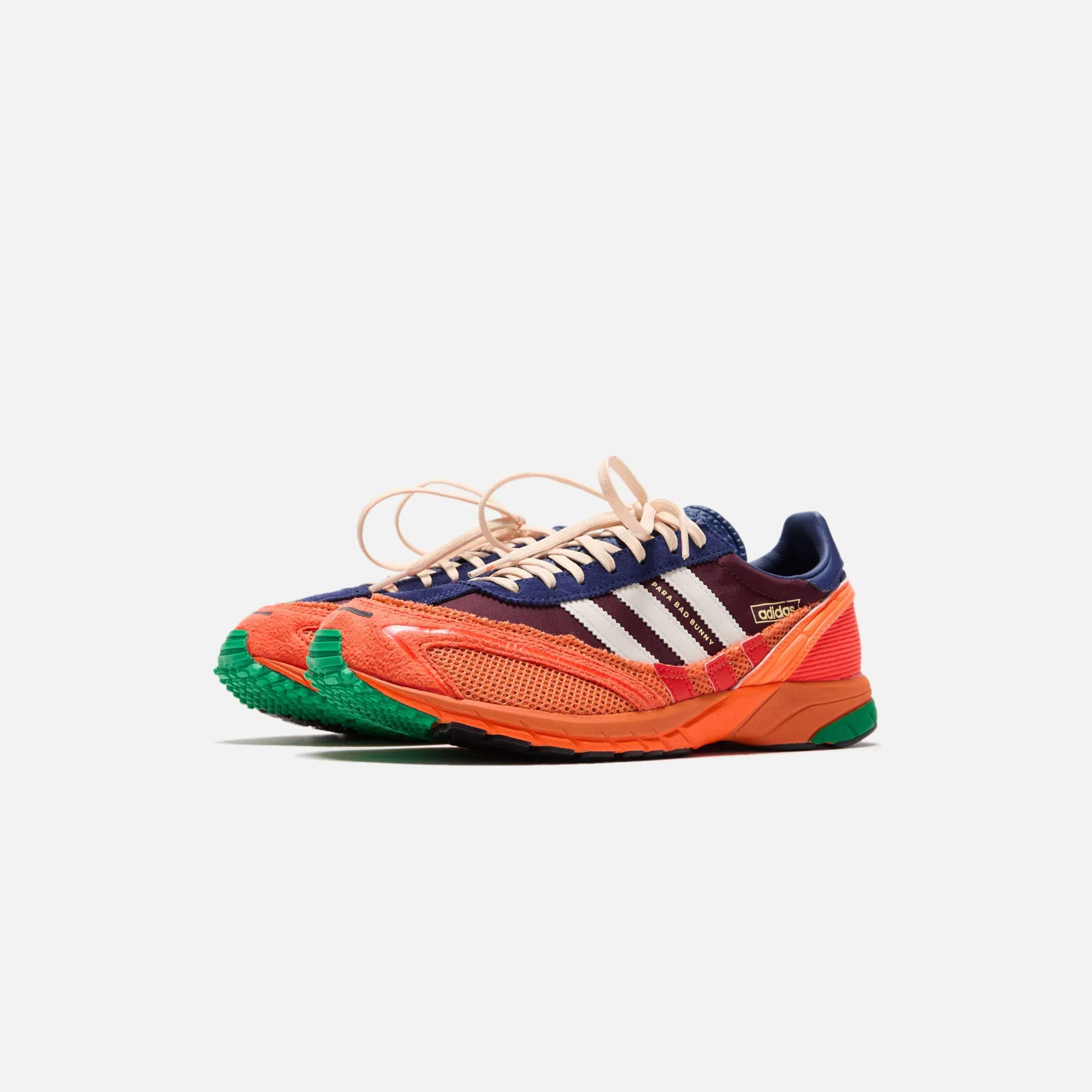 Adidas X Bad Bunny Adizero Sl 72 - Maroon / Chalk White / Semi Solar Red Move Like You Mean It
