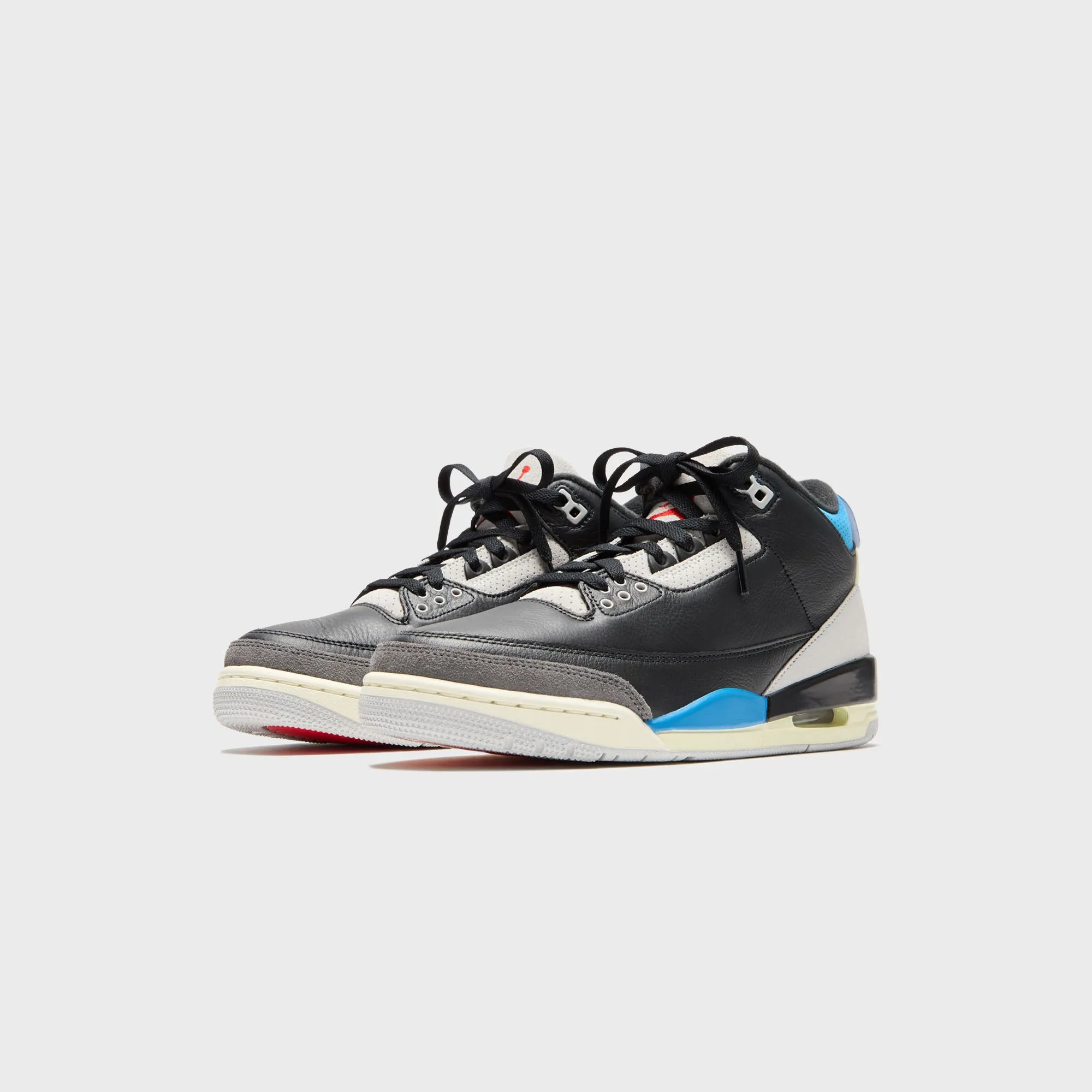 Black Friday Deal Jordan Air Jordan 3 Retro Og - Black / Chile Red / Neutral Grey / Military Blue / Coconut Milk