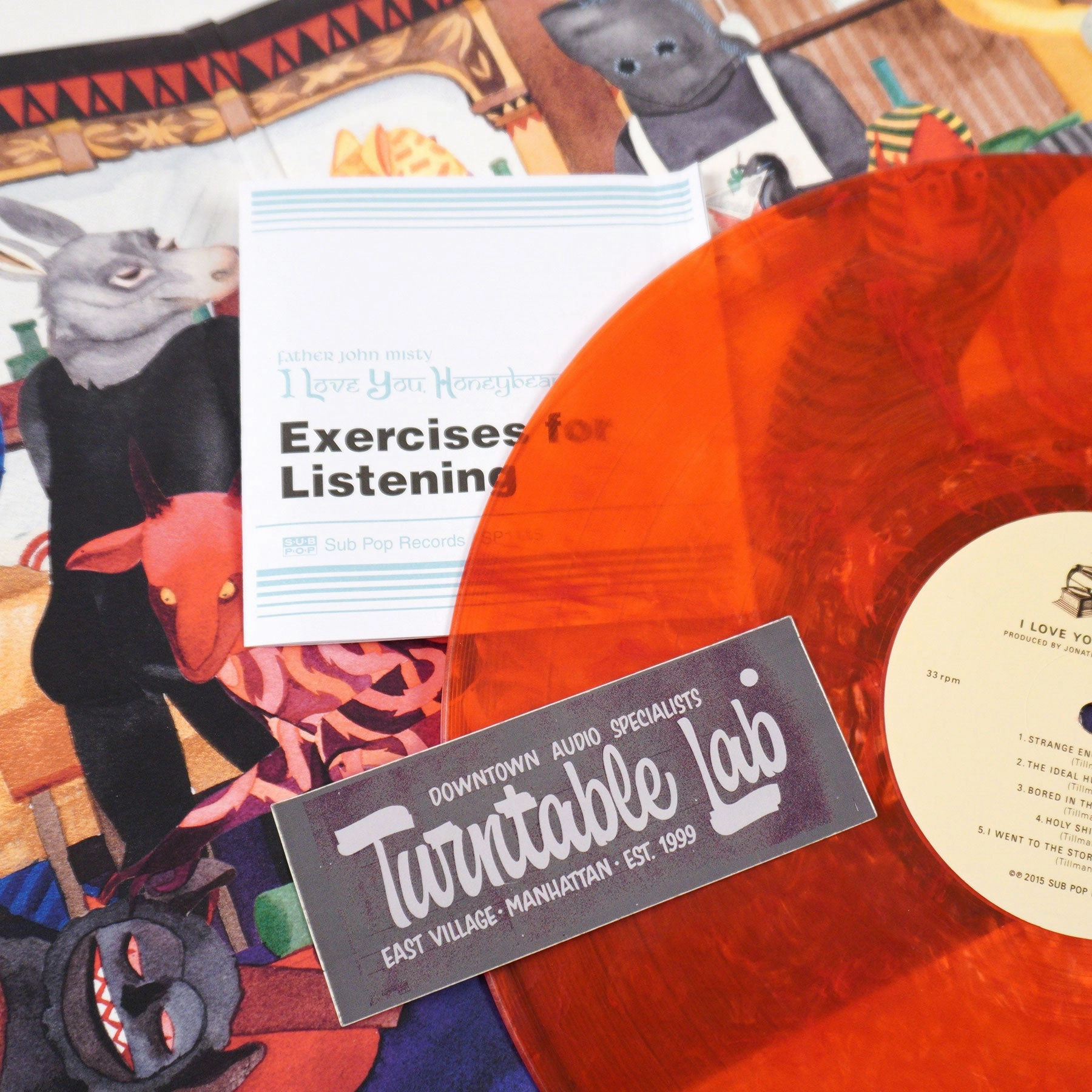 Father John Misty: I Love You, Honeybear (Loser Edition Red Vinyl) Vinyl LP