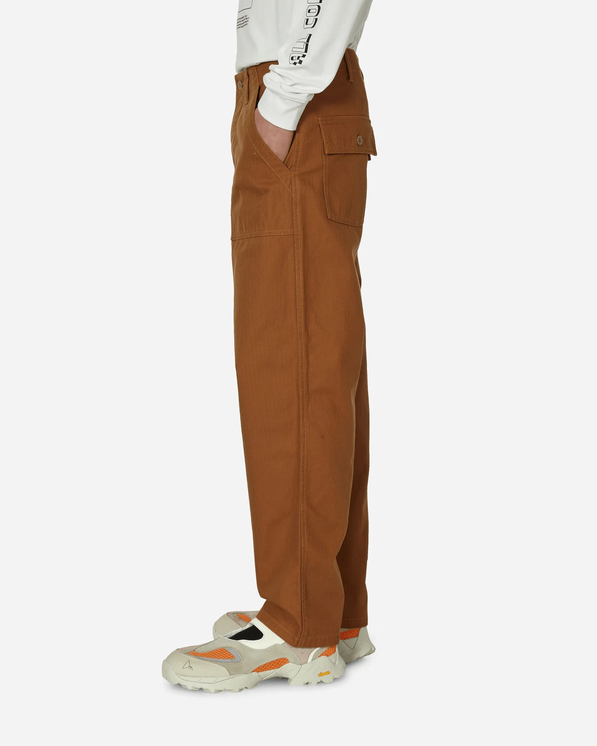 Elasticated Fit Less Customizable Fatigue Pants Light British Tan