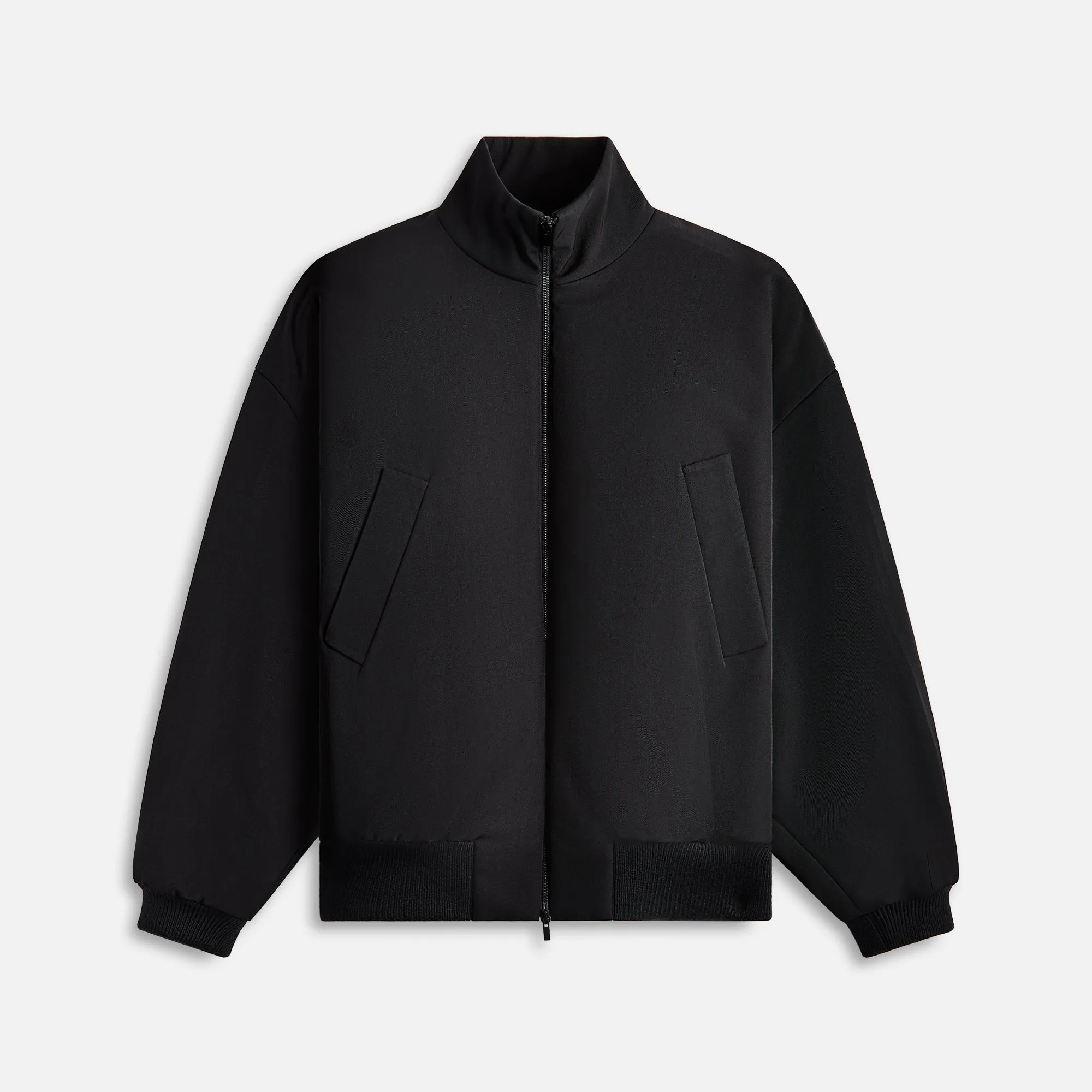 Fear Of God High Neck Bomber - Black Hoodie Travel Bag Set