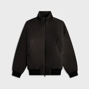 Snake Print Section Fear Of God High Neck Track Jacket - Black