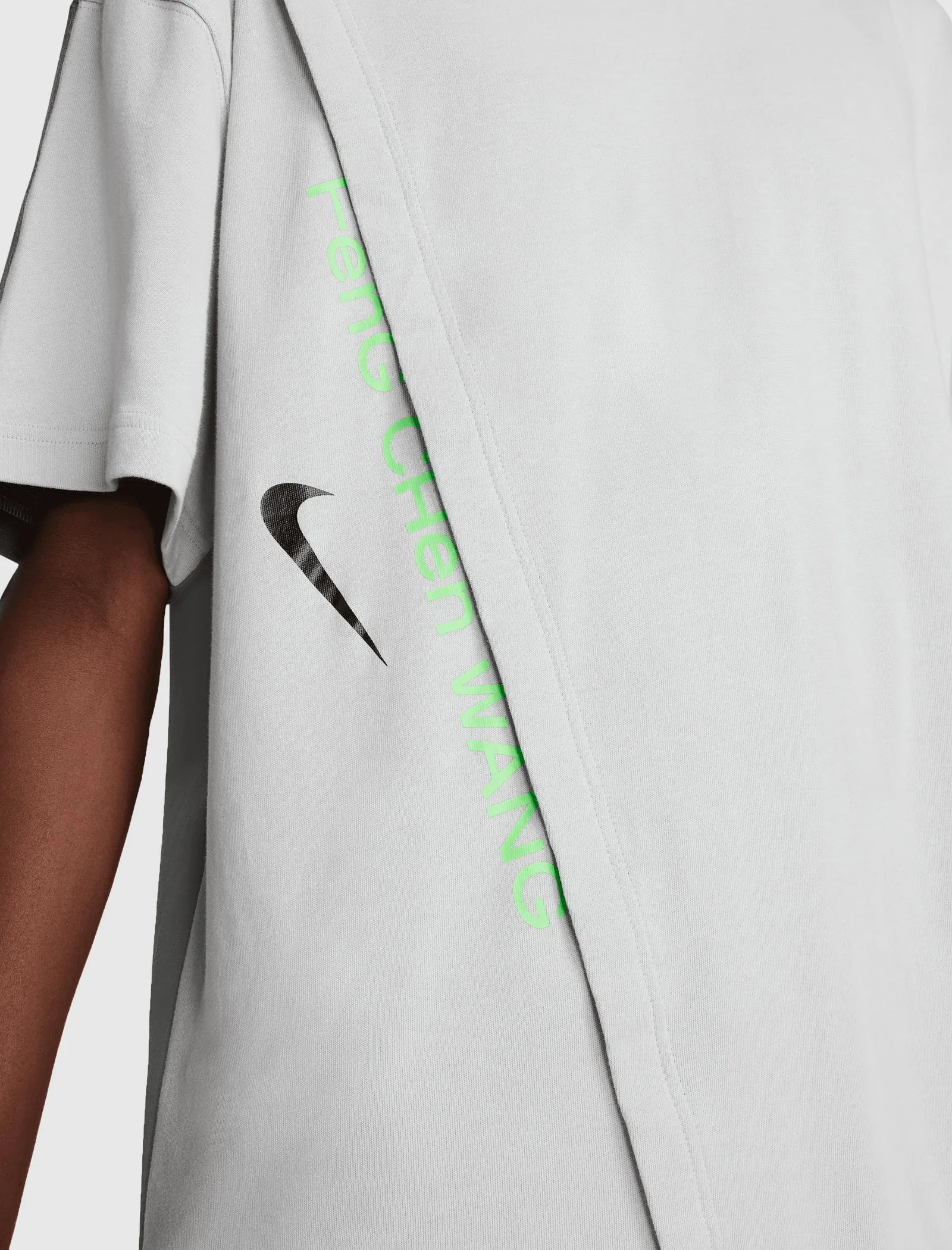 Leather Material Chains Feng Chen Wang Nrg Tee