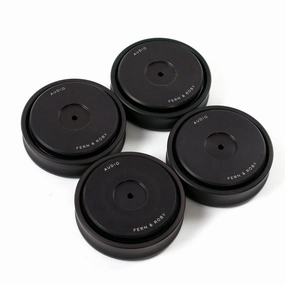 Fern & Roby: Isolation Feet for Turntables   Audio Gear - Set of 4 hi-fi DAC amp combo,hi-fi speaker impedance matcher,hi-fi RCA switch