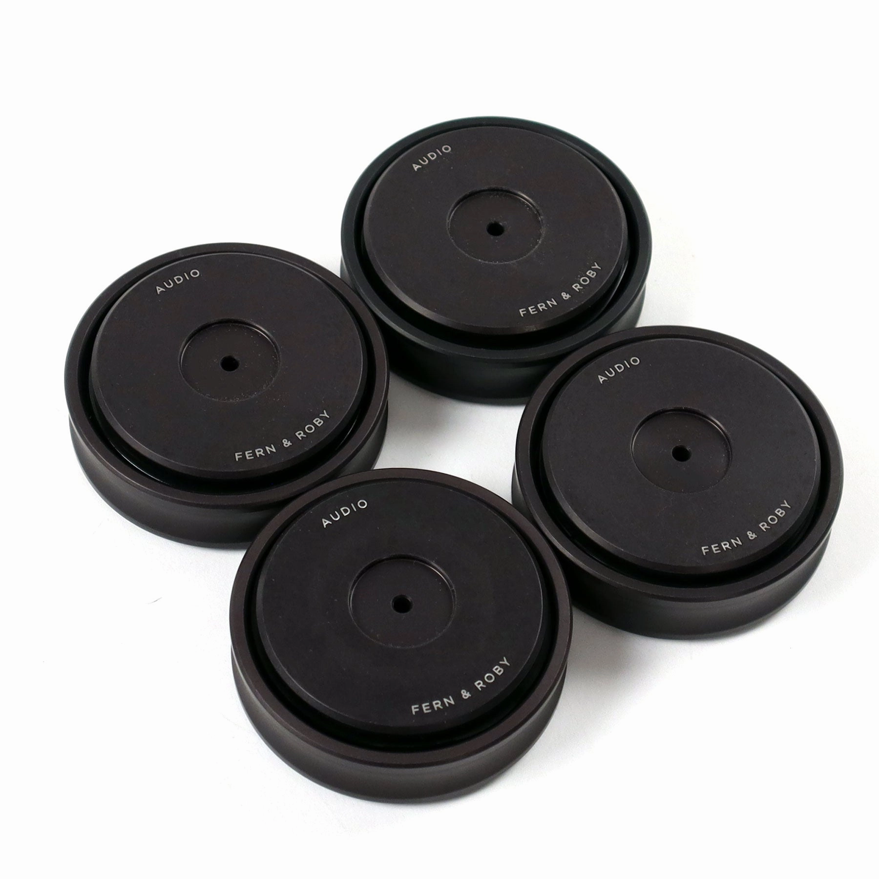 Fern & Roby: Isolation Feet for Turntables   Audio Gear - Set of 4 hi-fi DAC amp combo,hi-fi speaker impedance matcher,hi-fi RCA switch