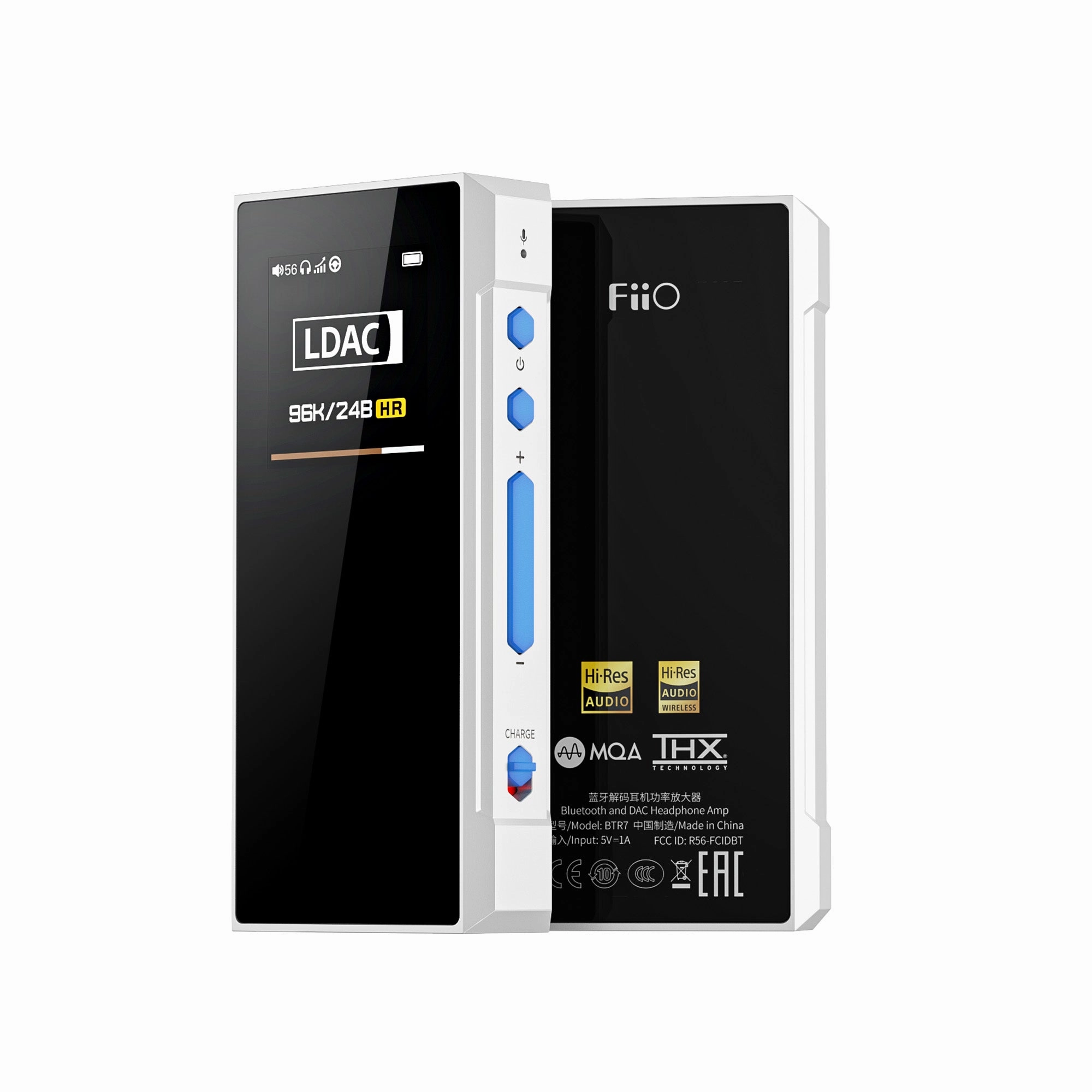 FiiO BTR7 Bluetooth DAC & Headphone Amplifier White