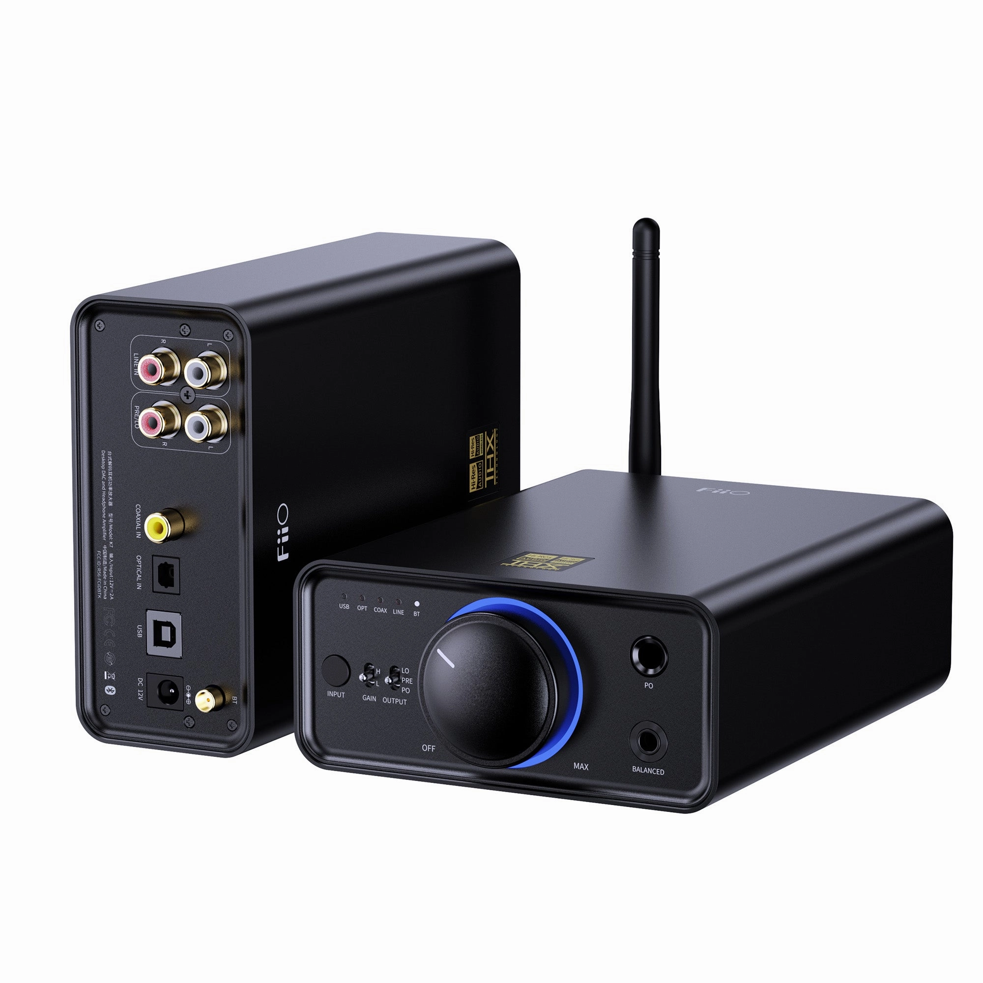 FiiO K7 BT Bluetooth DAC & Headphone Amplifier