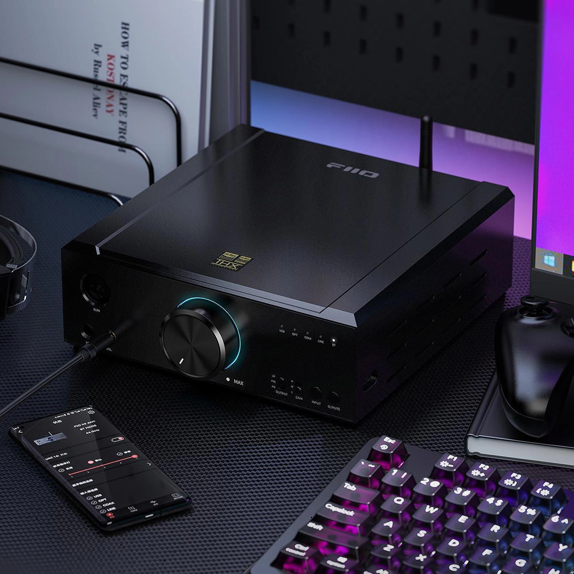 FiiO K9 AKM Desktop DAC & Headphone Amplifier