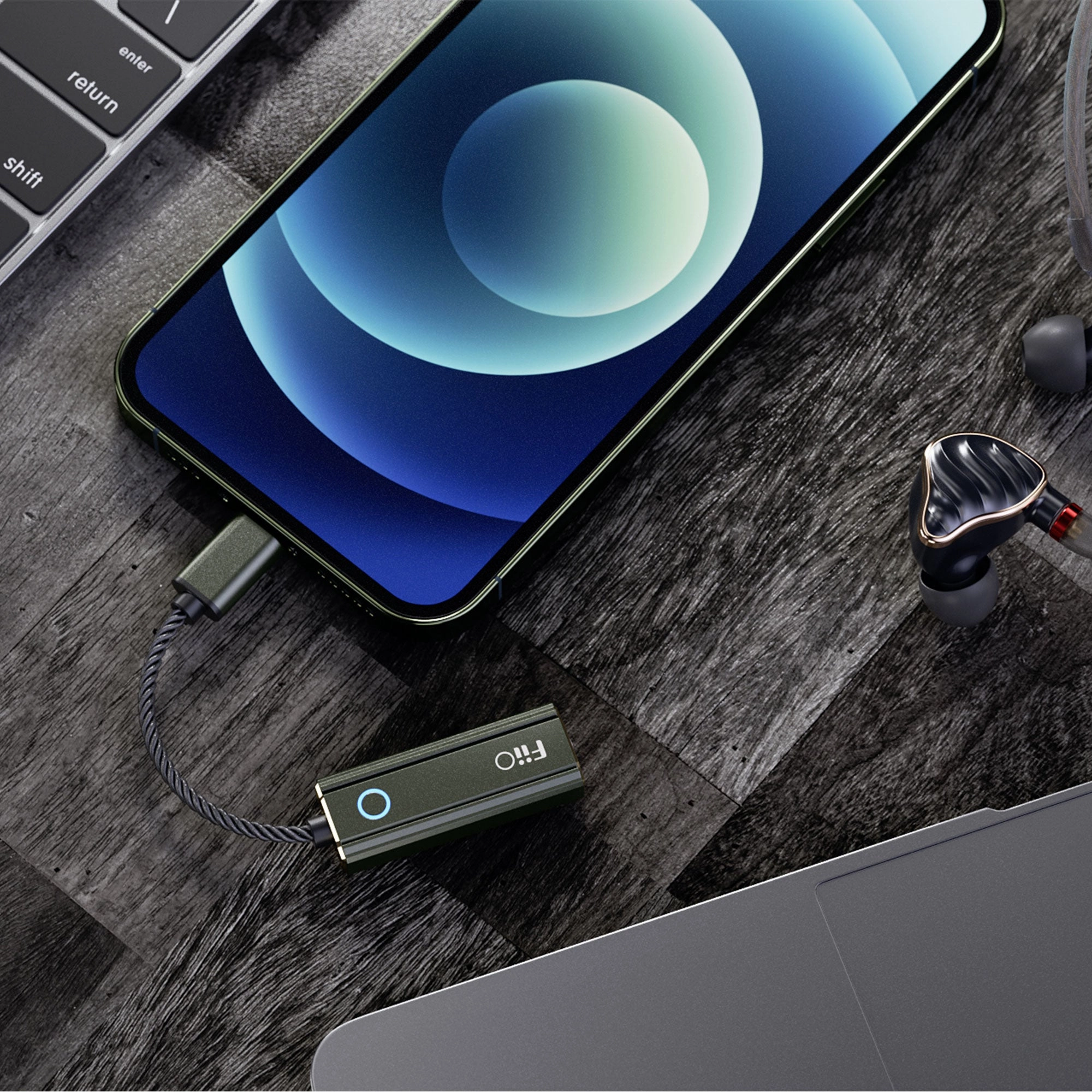 FiiO KA1 Lightning USB DAC & Headphone Amplifier