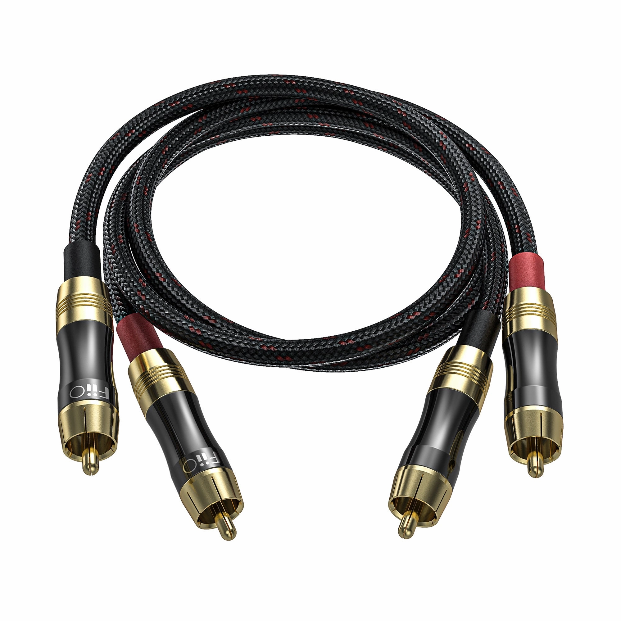 FiiO LR-RCA2 Dual RCA Coaxial Cable hi-fi amplifier board,hi-fi amplifier chassis,hi-fi power transformer