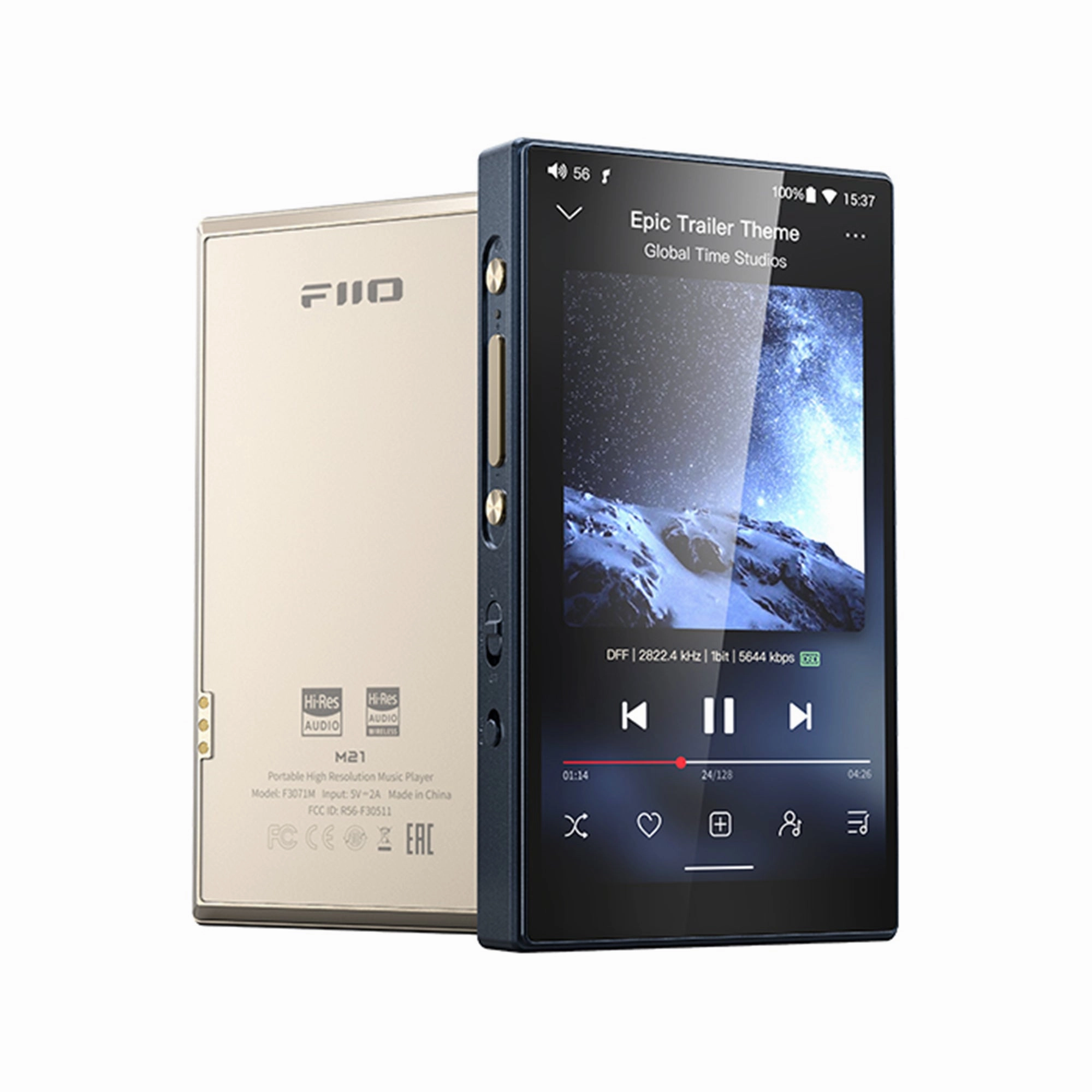 FiiO M21 Digital Audio Player hi-fi hi-res music player,hi-fi FLAC player,hi-fi DSD player